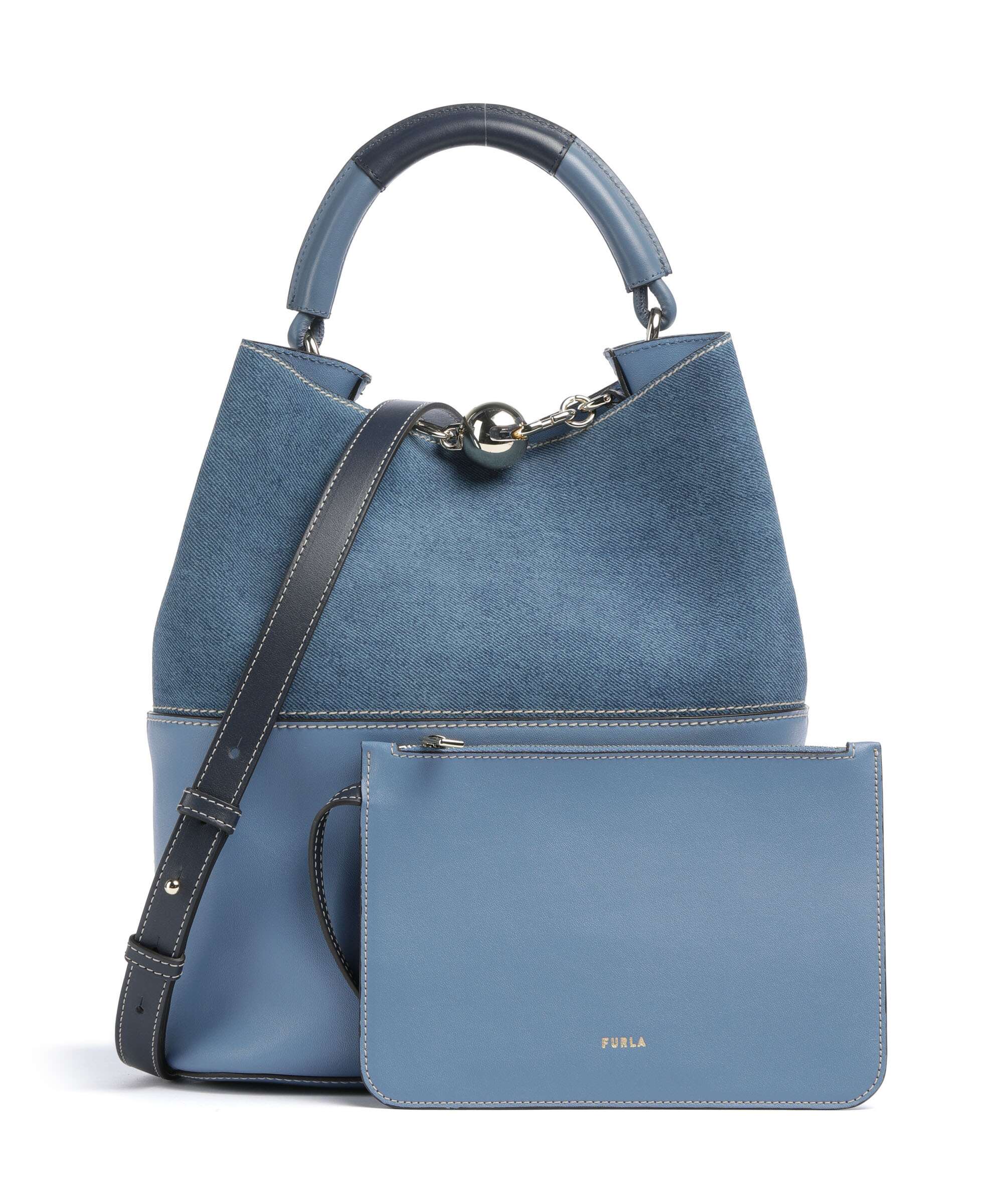Furla Sfera S Emmertas denim - Image 5