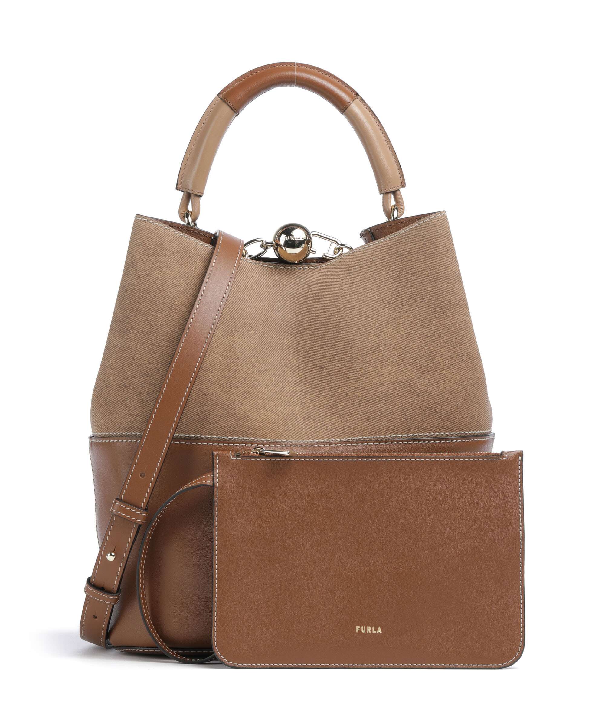 Furla Sfera S Emmertas cognac/deserto - Image 4