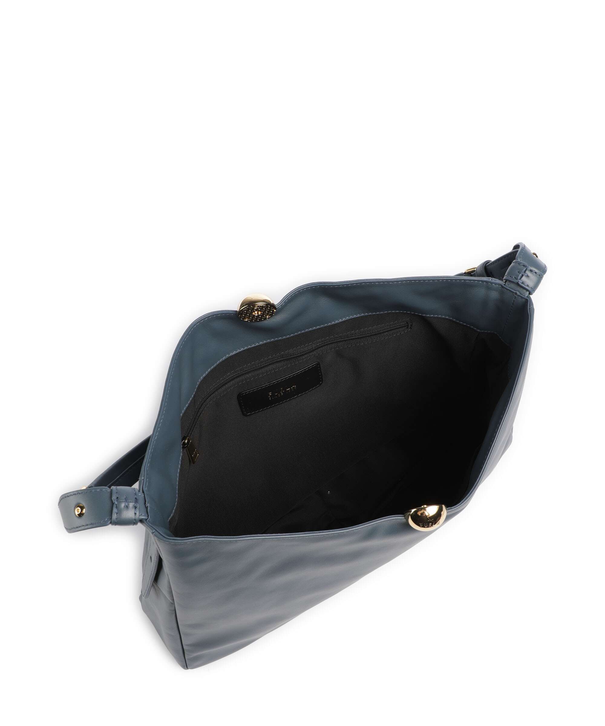 Furla Sfera Soft L Hobo tas grigio blu - Image 6