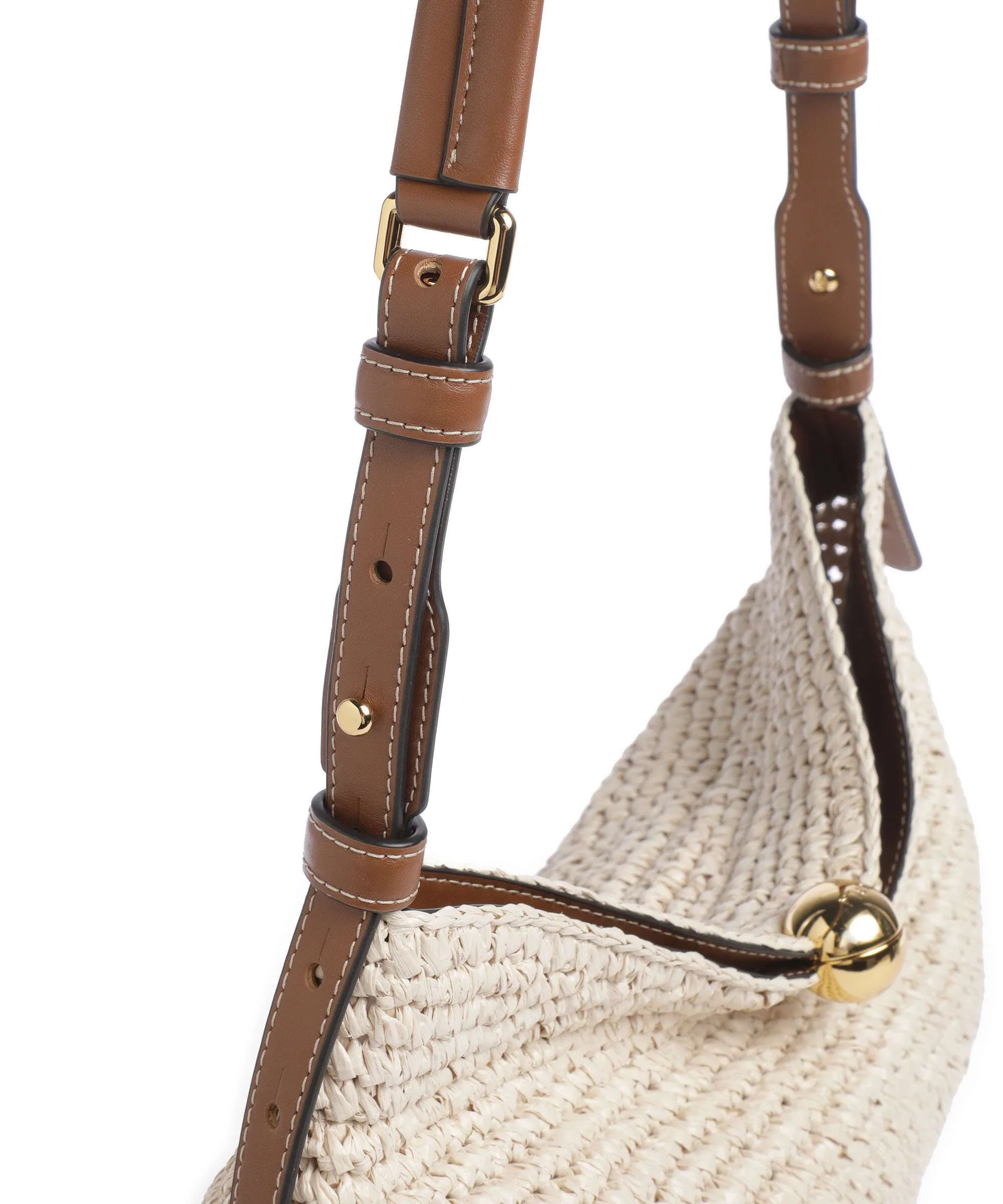 Furla Sfera Soft L Hobo tas naturale/cognac  - Image 4