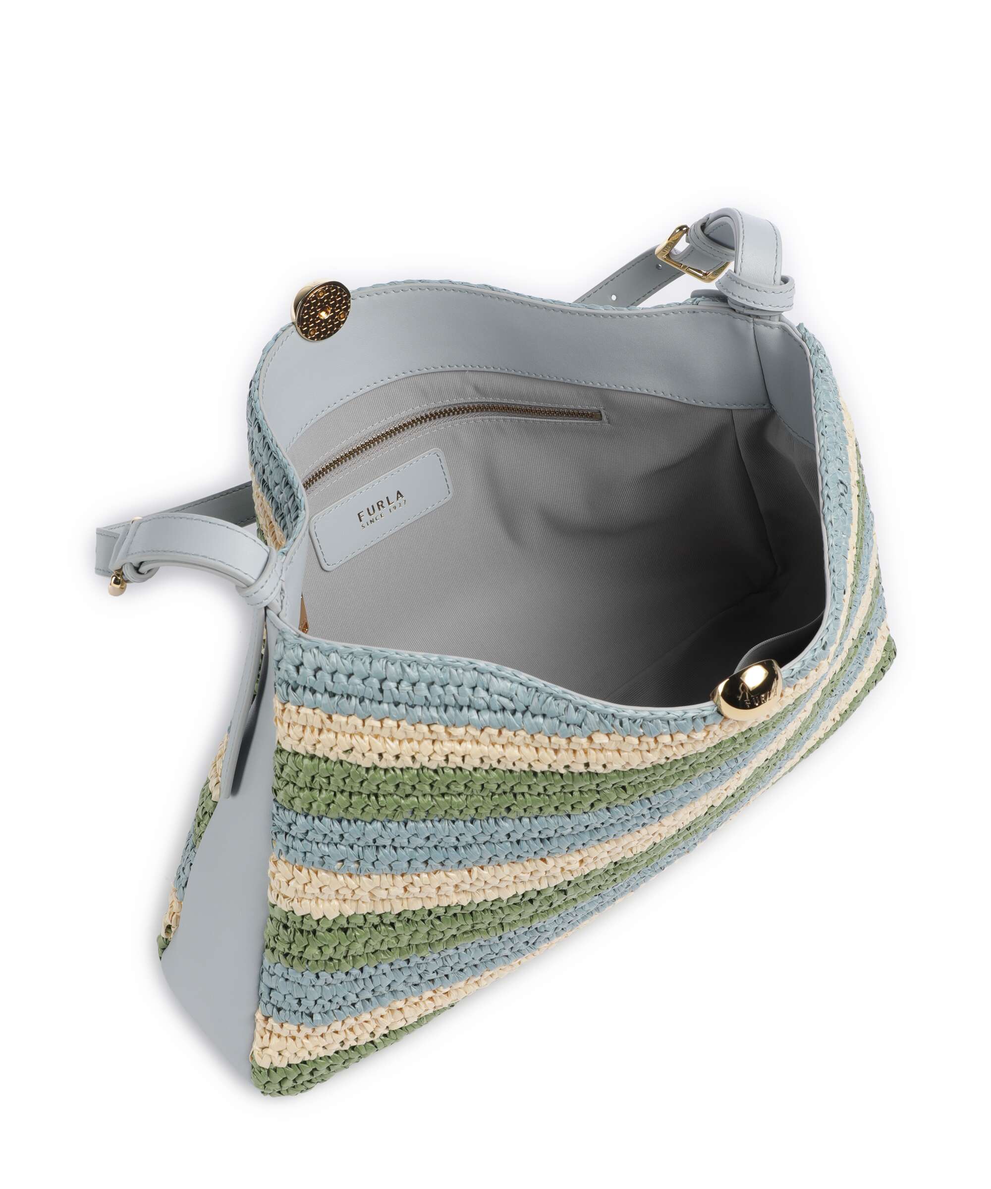 Furla Sfera Soft L Hobo tas toni carta da zucchero - Image 5