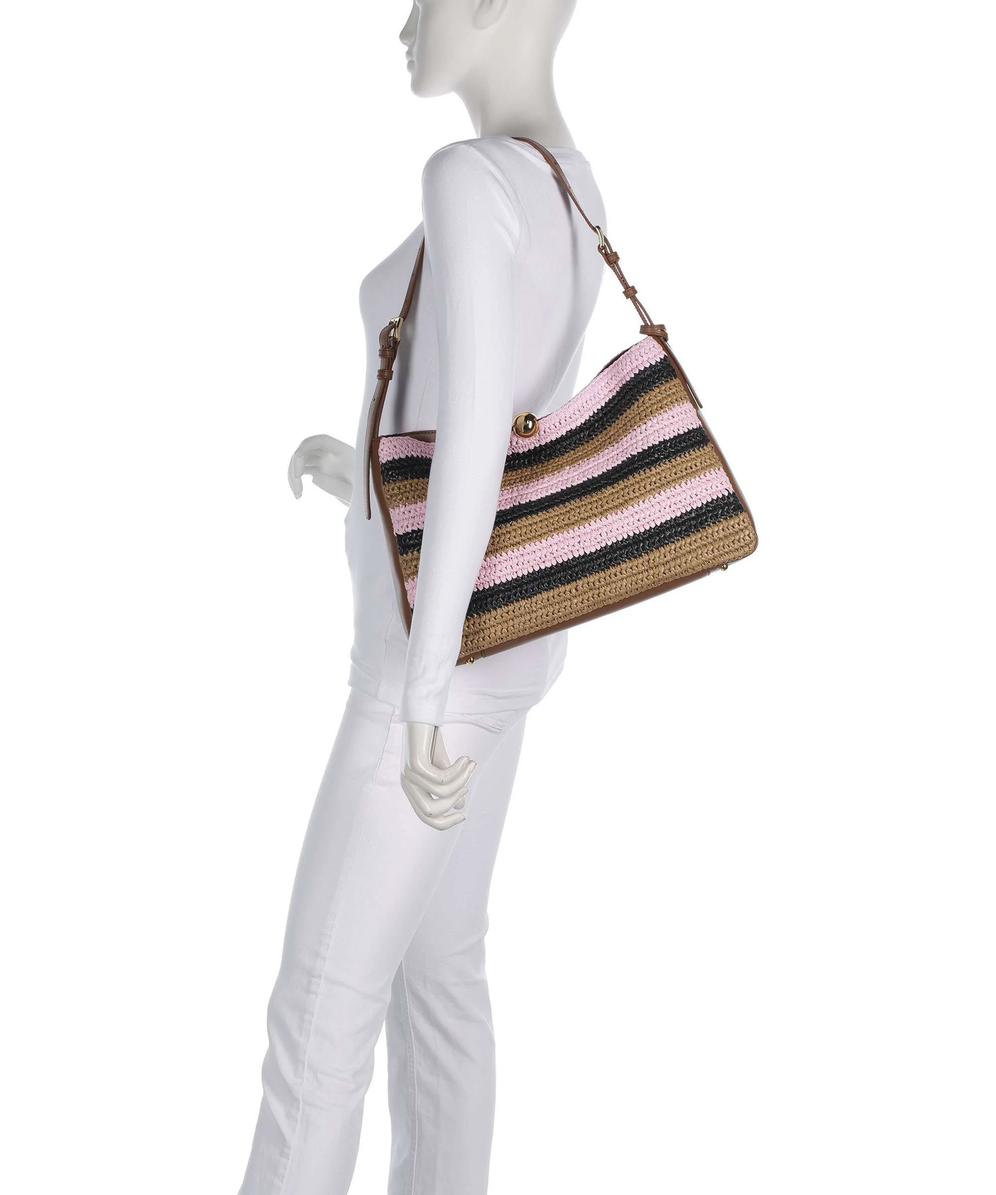 Furla Sfera Soft L Hobo tas toni cognac - Image 3