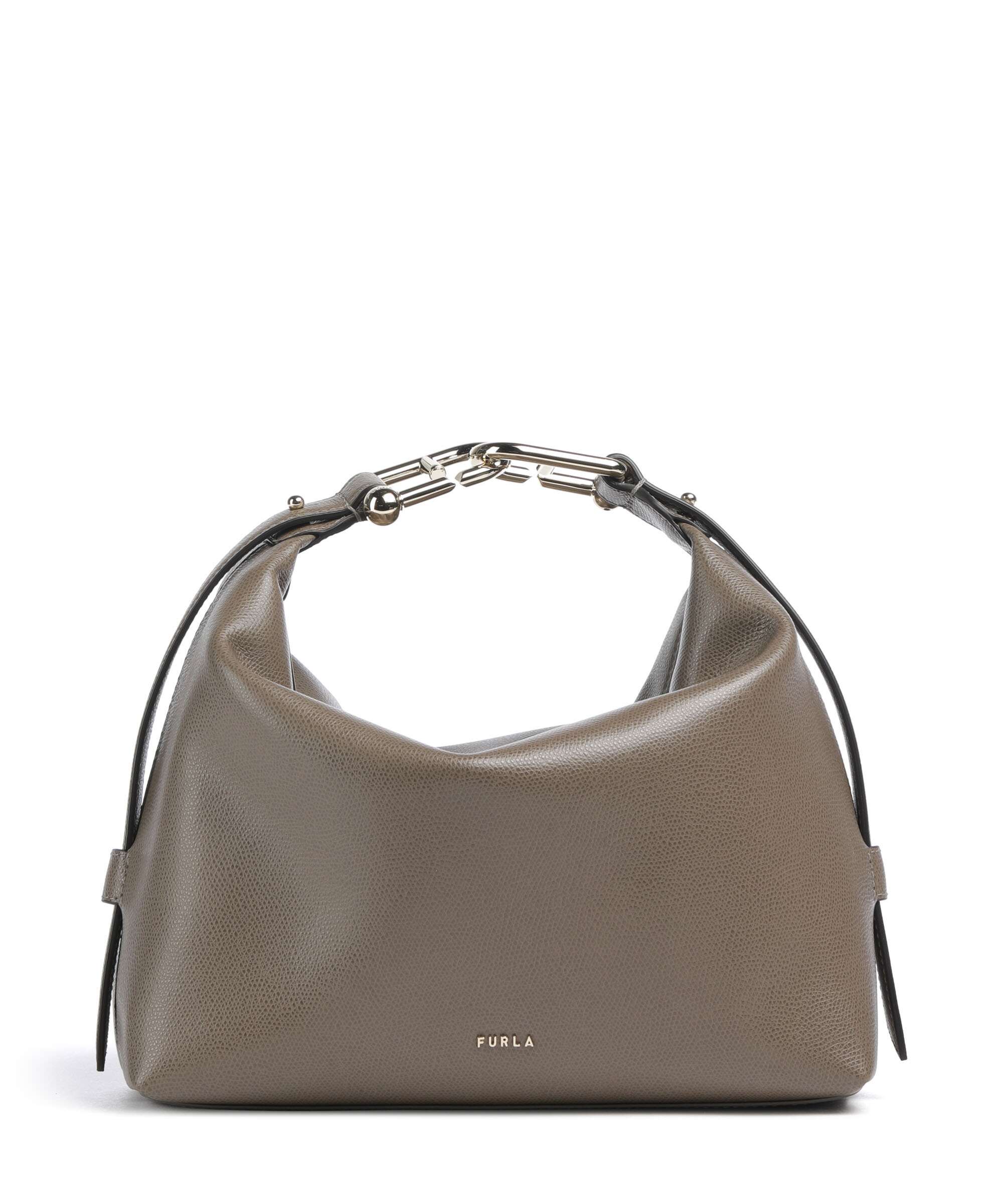 Furla Tonie M Hobo tas muddy gray - Image 4