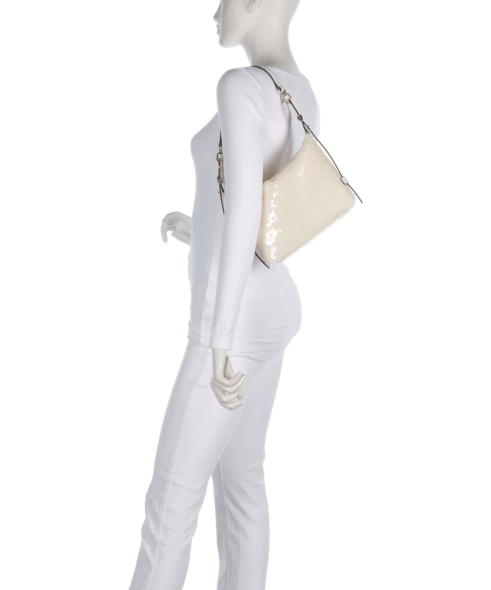 Furla Tonie Mini Schoudertas talco - Image 3