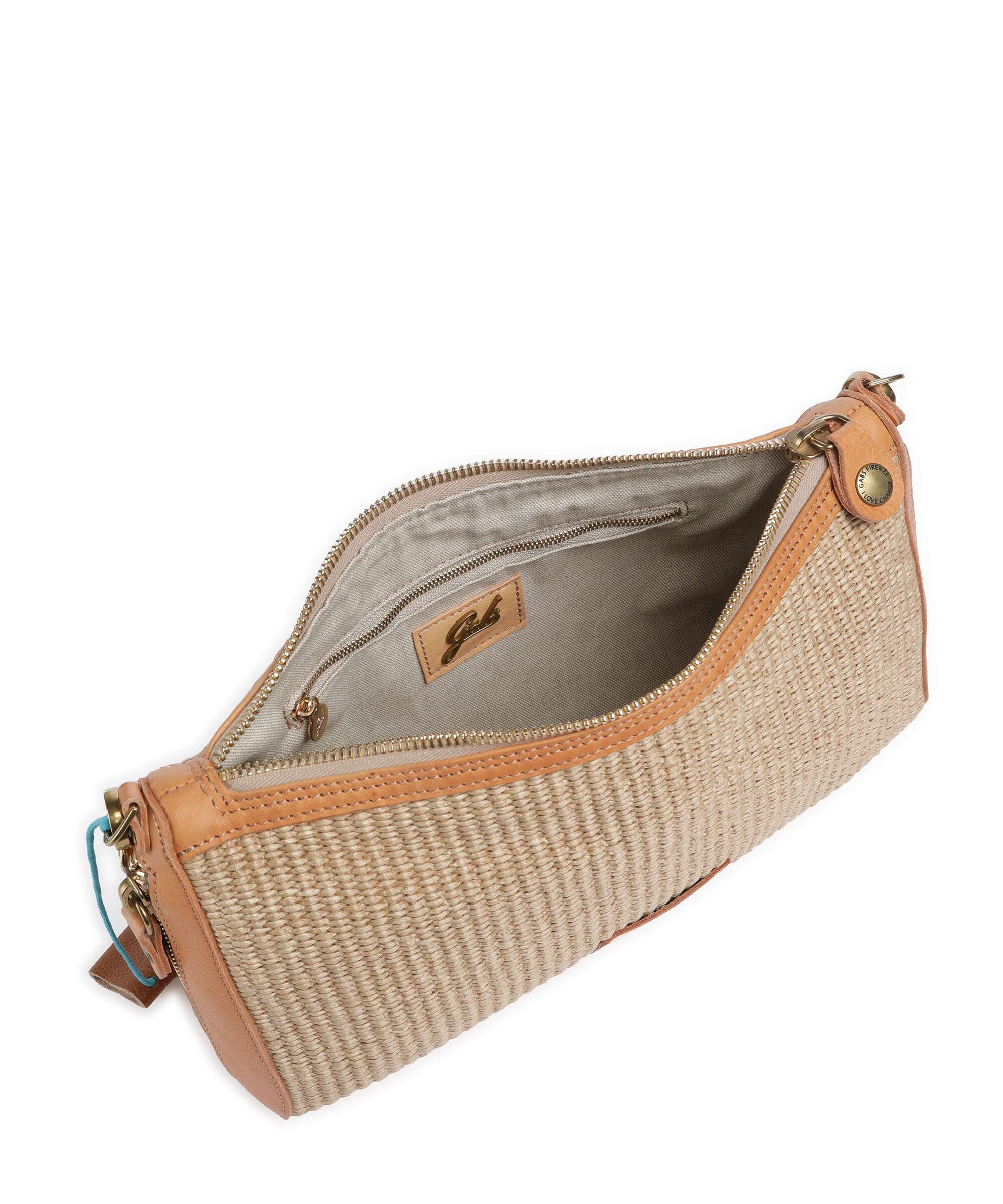 Gabs Oceania Pepita Schoudertas beige/oro/naturale - Image 8