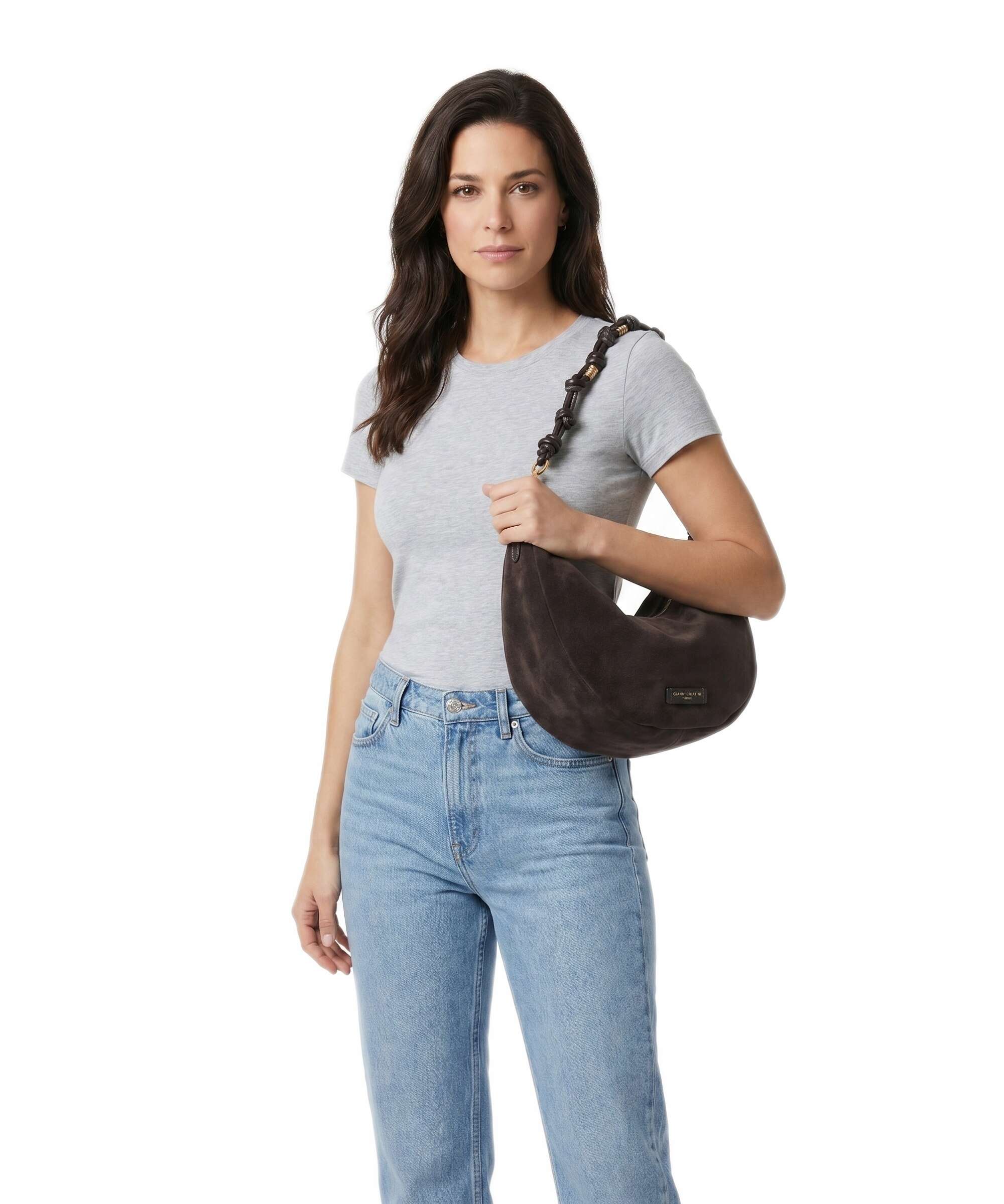 Gianni Chiarini Cleo Hobo tas moka - Image 3