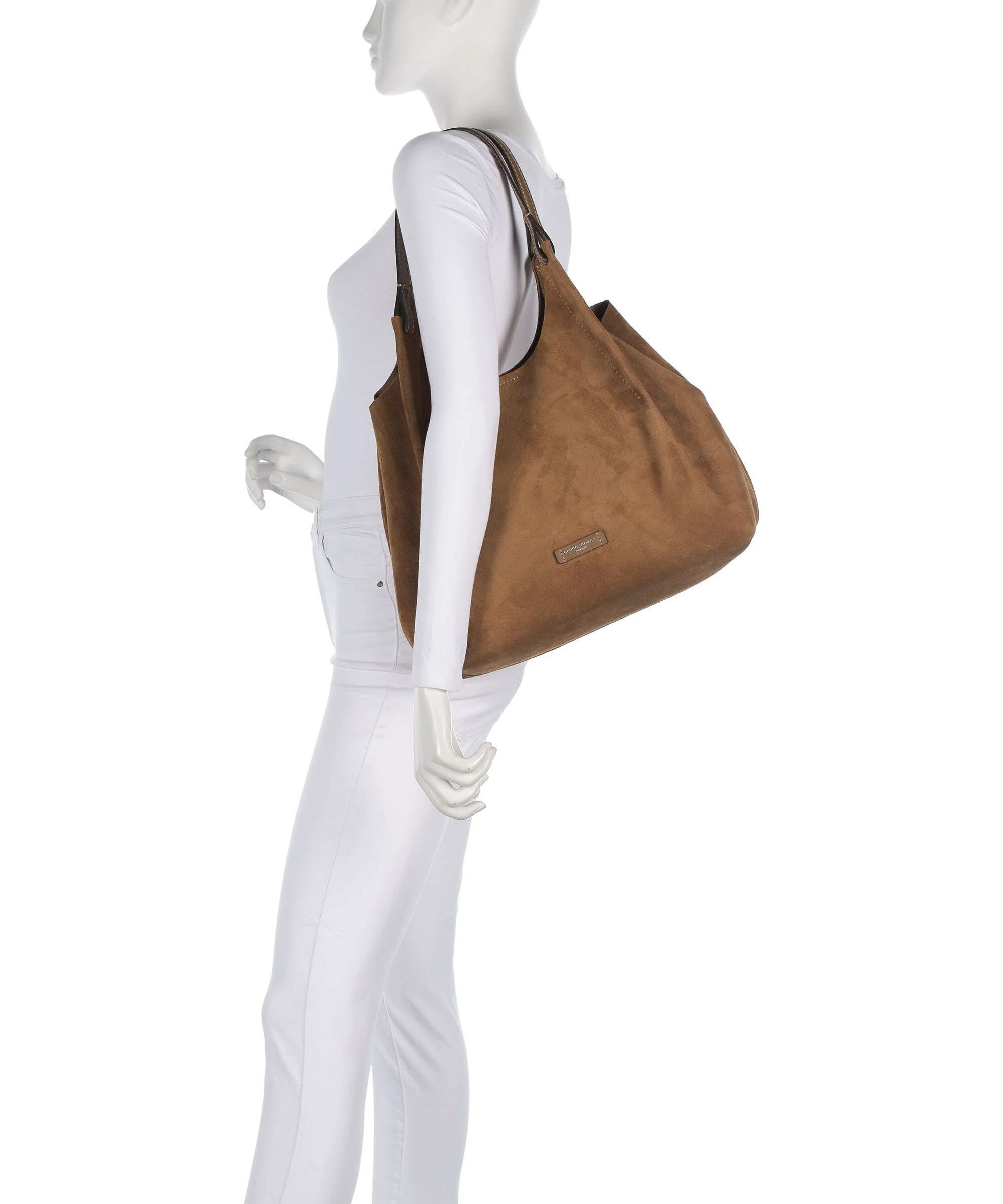 Gianni Chiarini Dua L Hobo tas caramel - Image 3