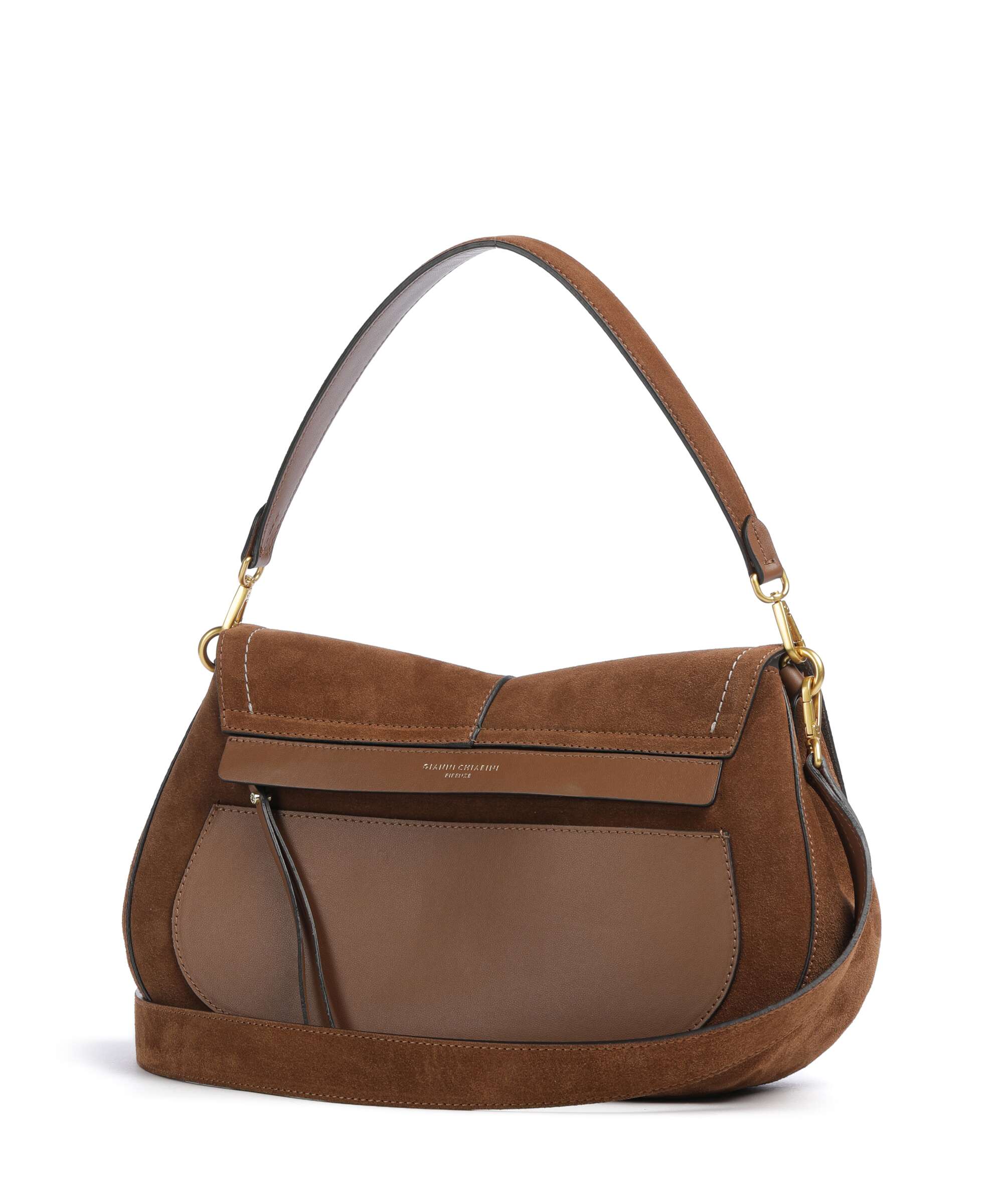 Gianni Chiarini Helena Round Schoudertas cognac - Image 2