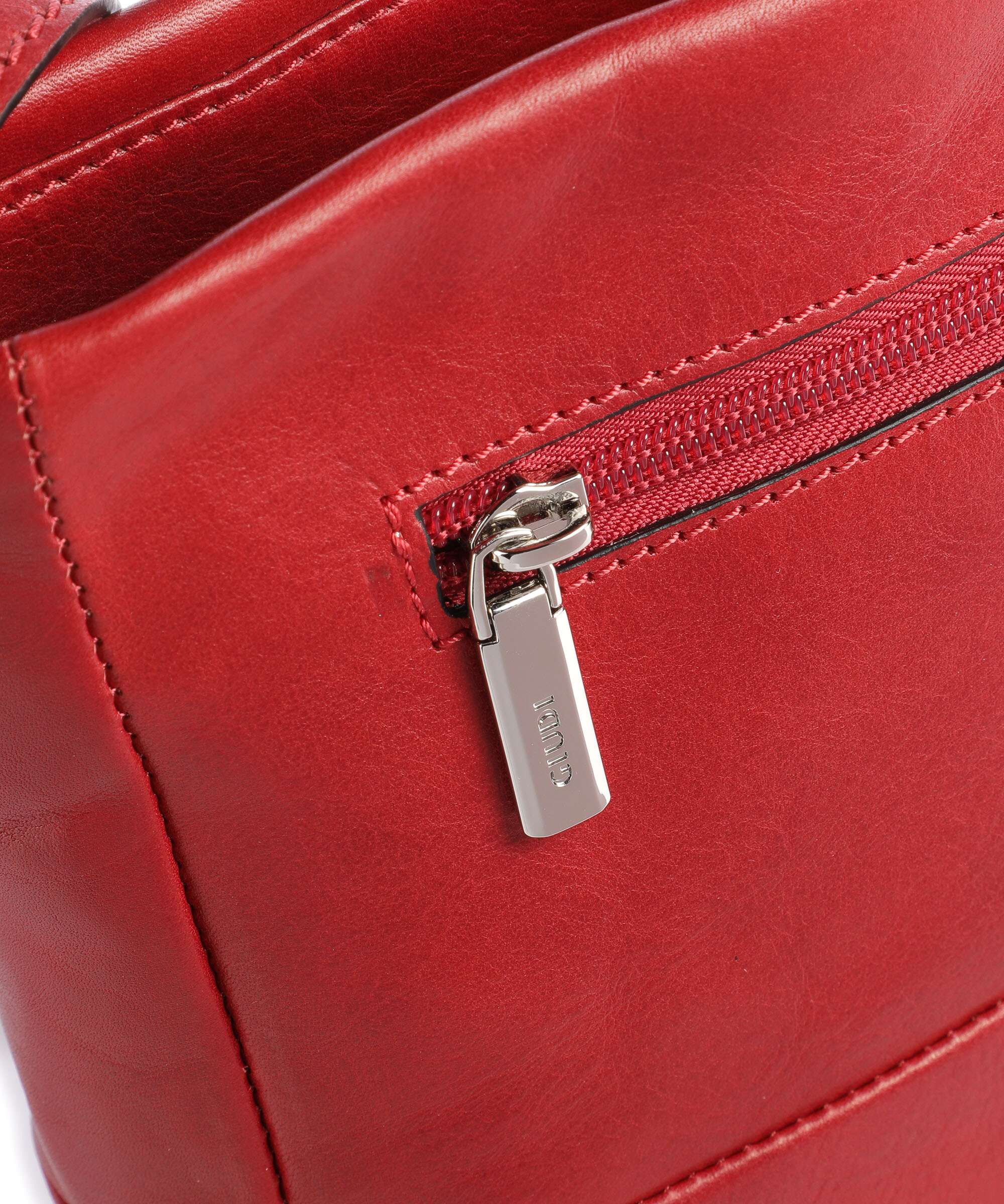 Giudi Belgium Tracollina Crossbody tas rosso - Image 4