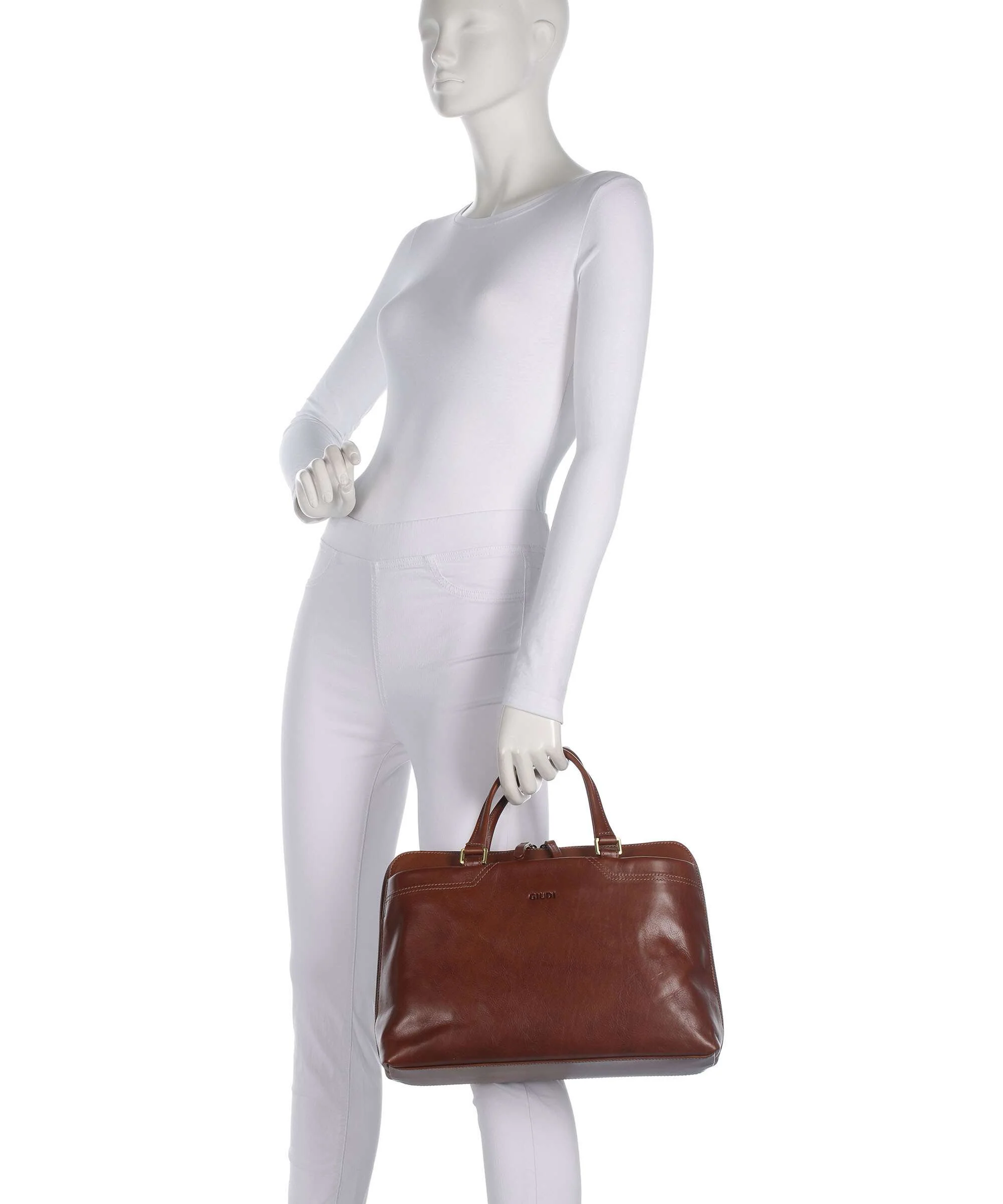 Giudi Soft Handtas brown - Image 3