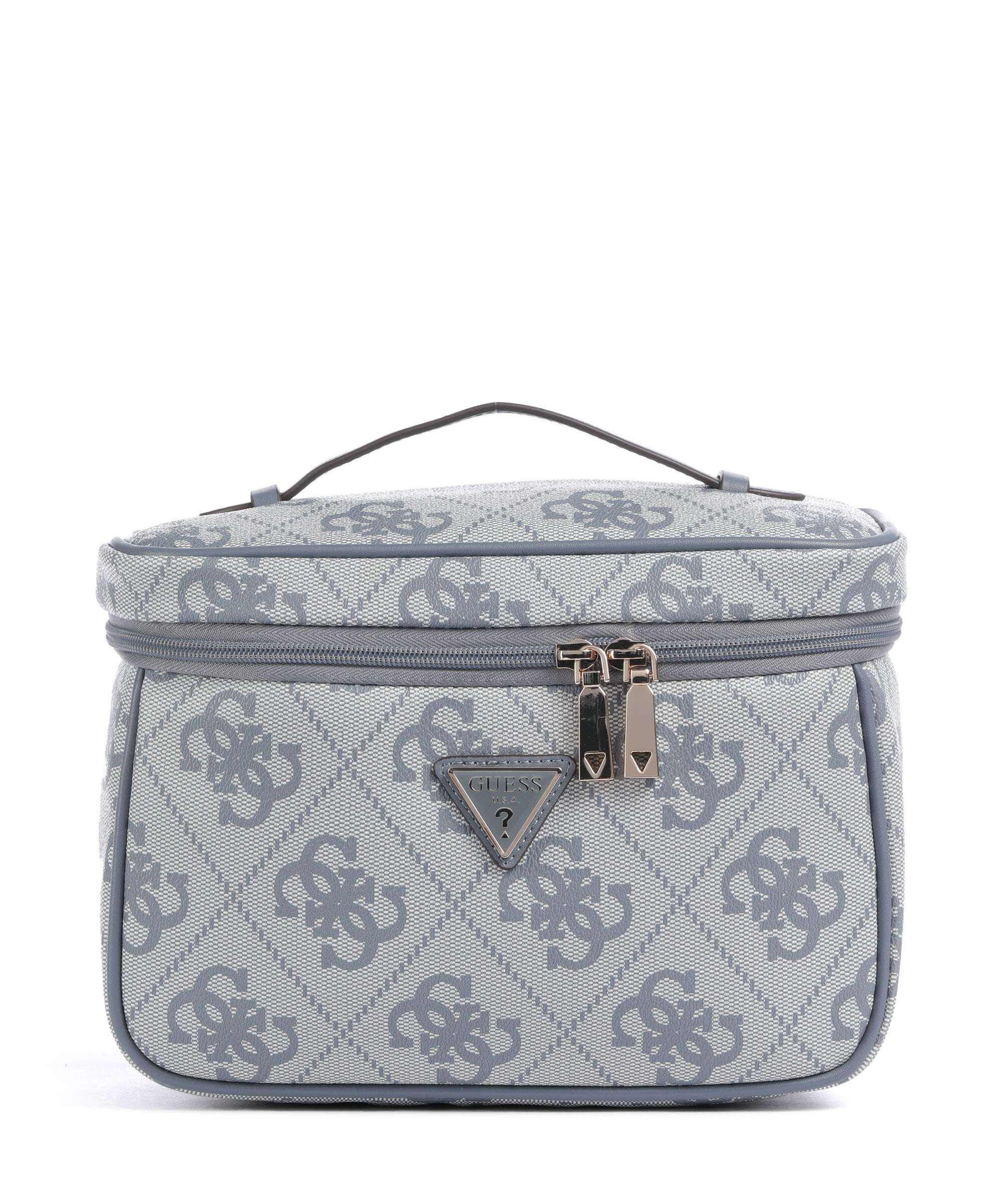 Guess Berta 4G Logo Toilettas slate grey