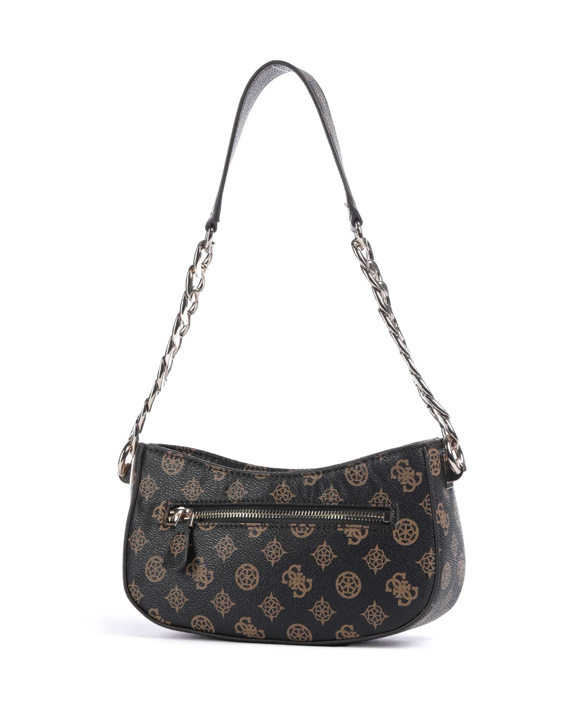 Guess Evelune Schoudertas mocha logo - Image 2