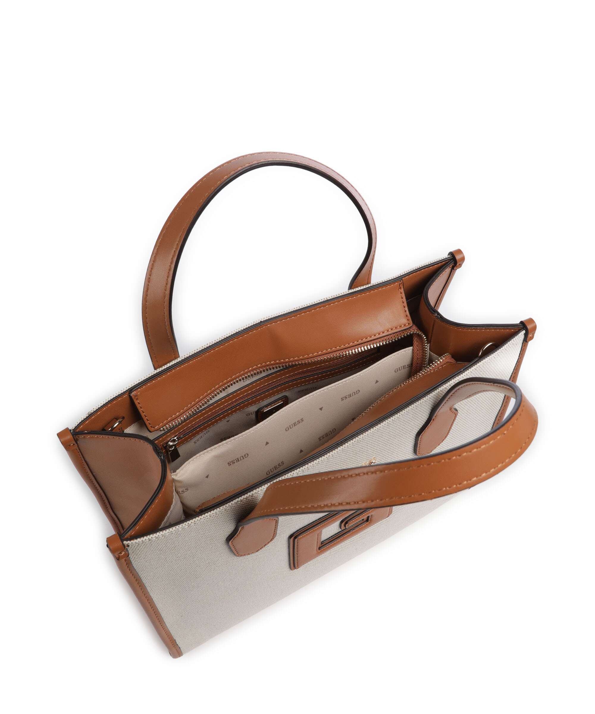 Guess G Status Handtas natural/cognac - Image 6