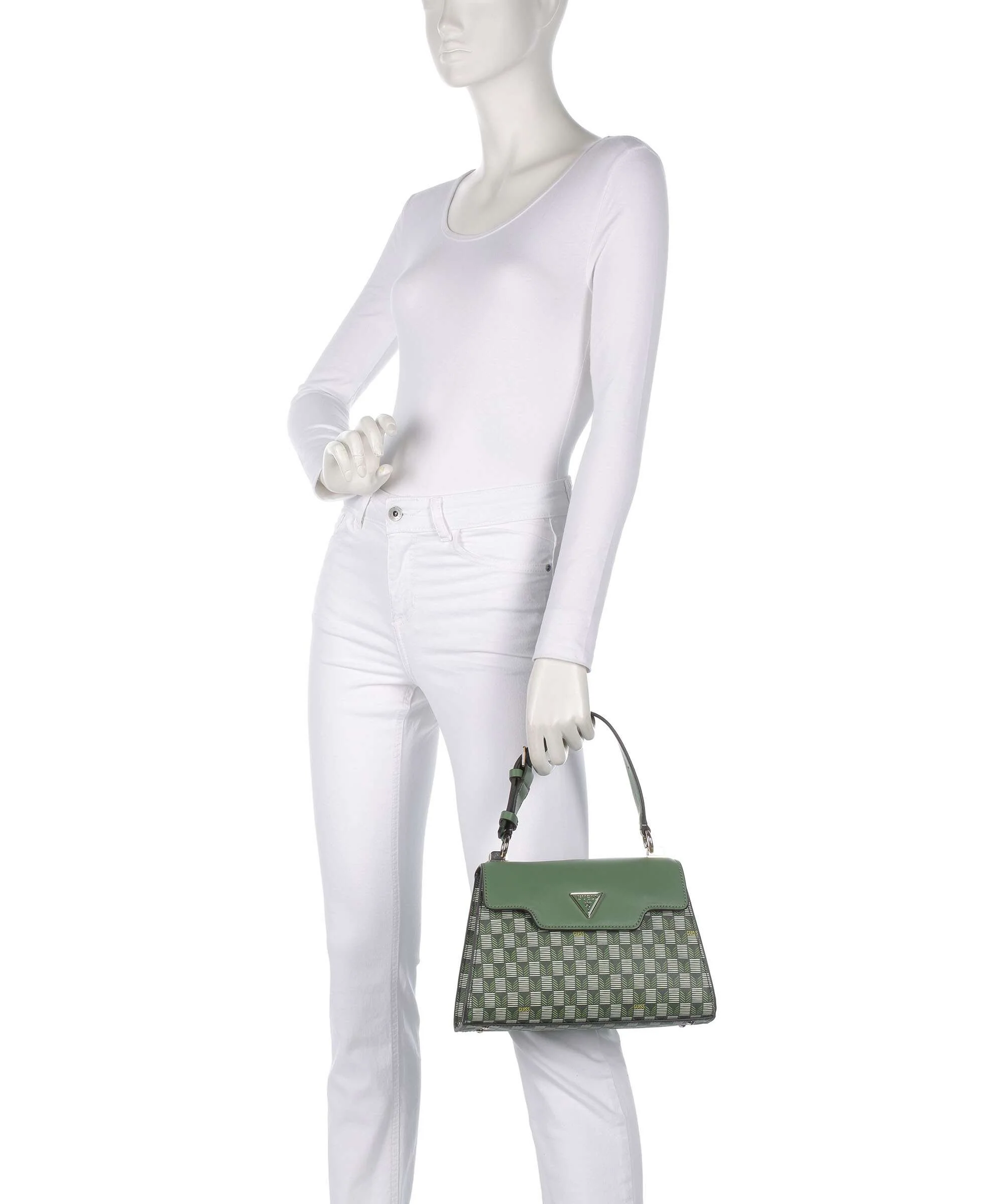 Guess G Wave Handtas green logo - Image 3