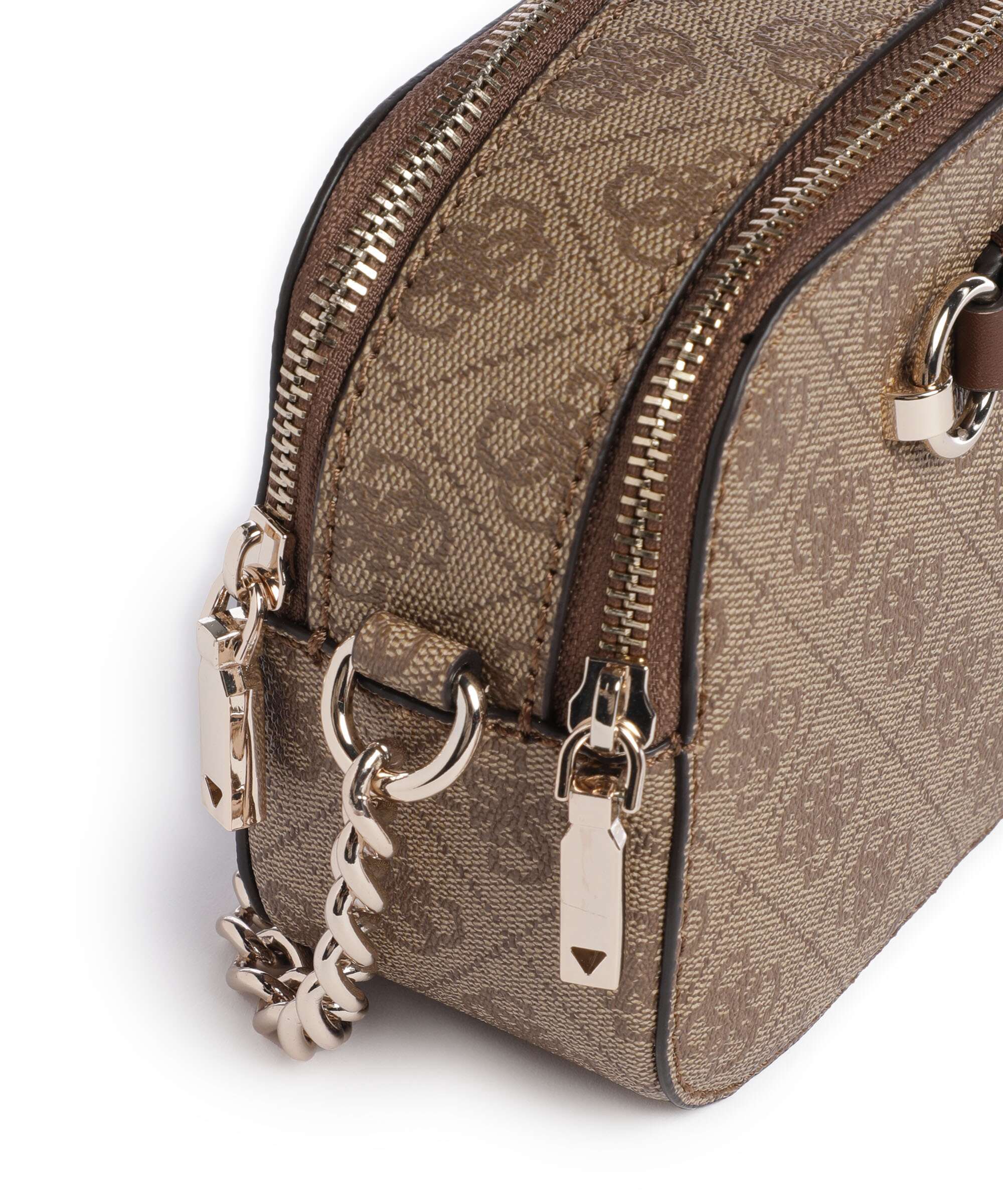 Guess Izzy Crossbody tas latte logo/brown - Image 4