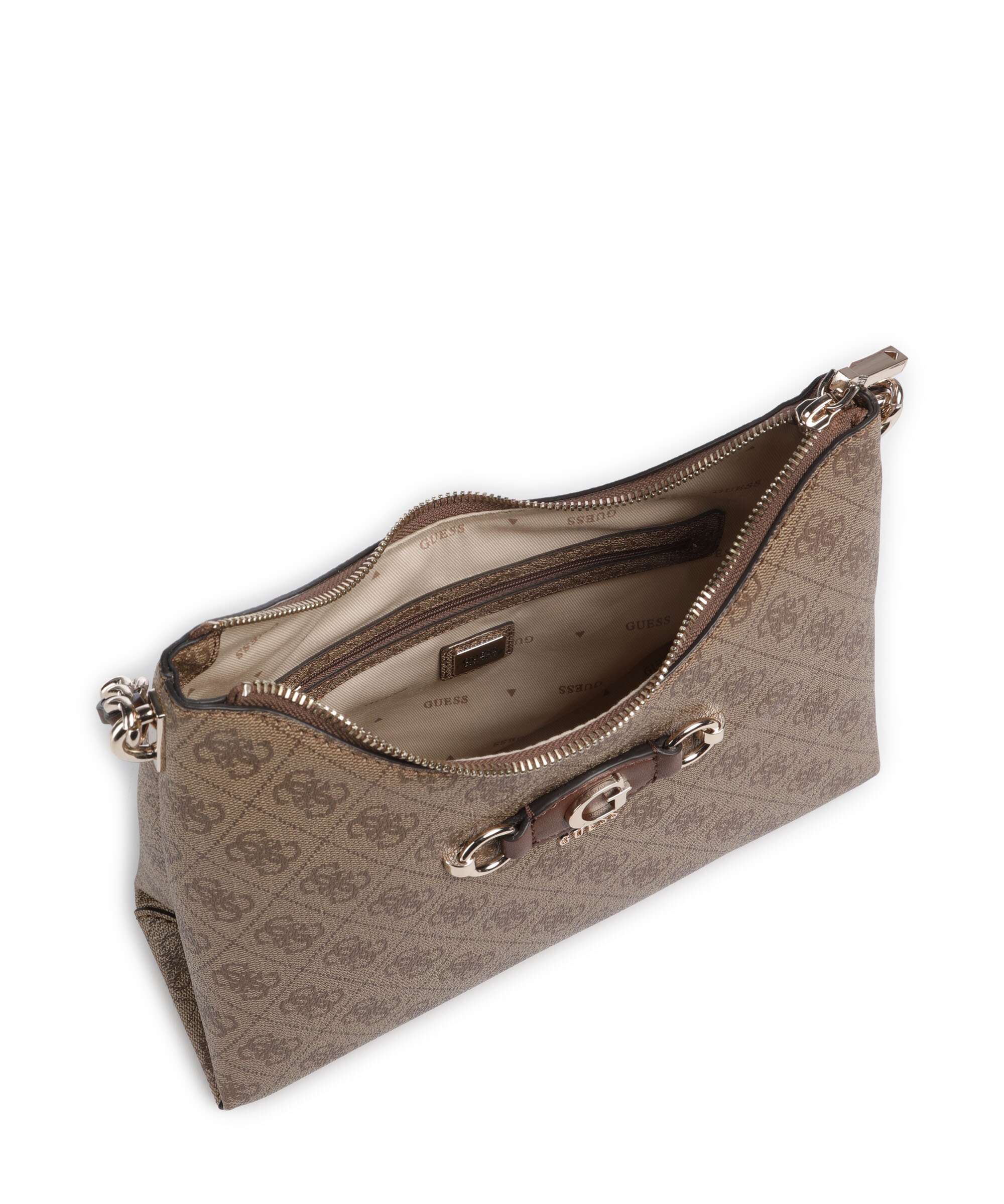 Guess Izzy Schoudertas latte logo/brown - Image 6