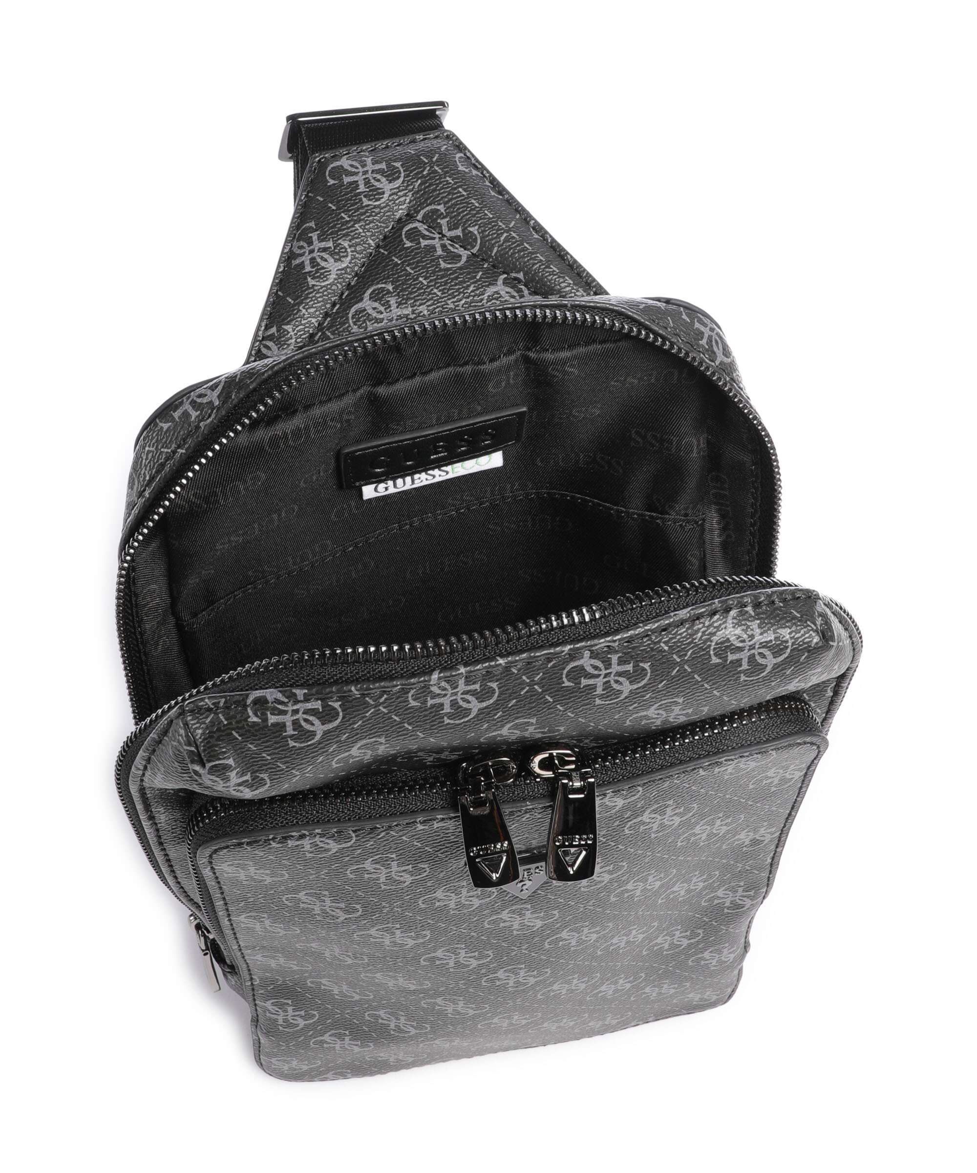 Guess Milano Sling rugzak dark black - Image 5