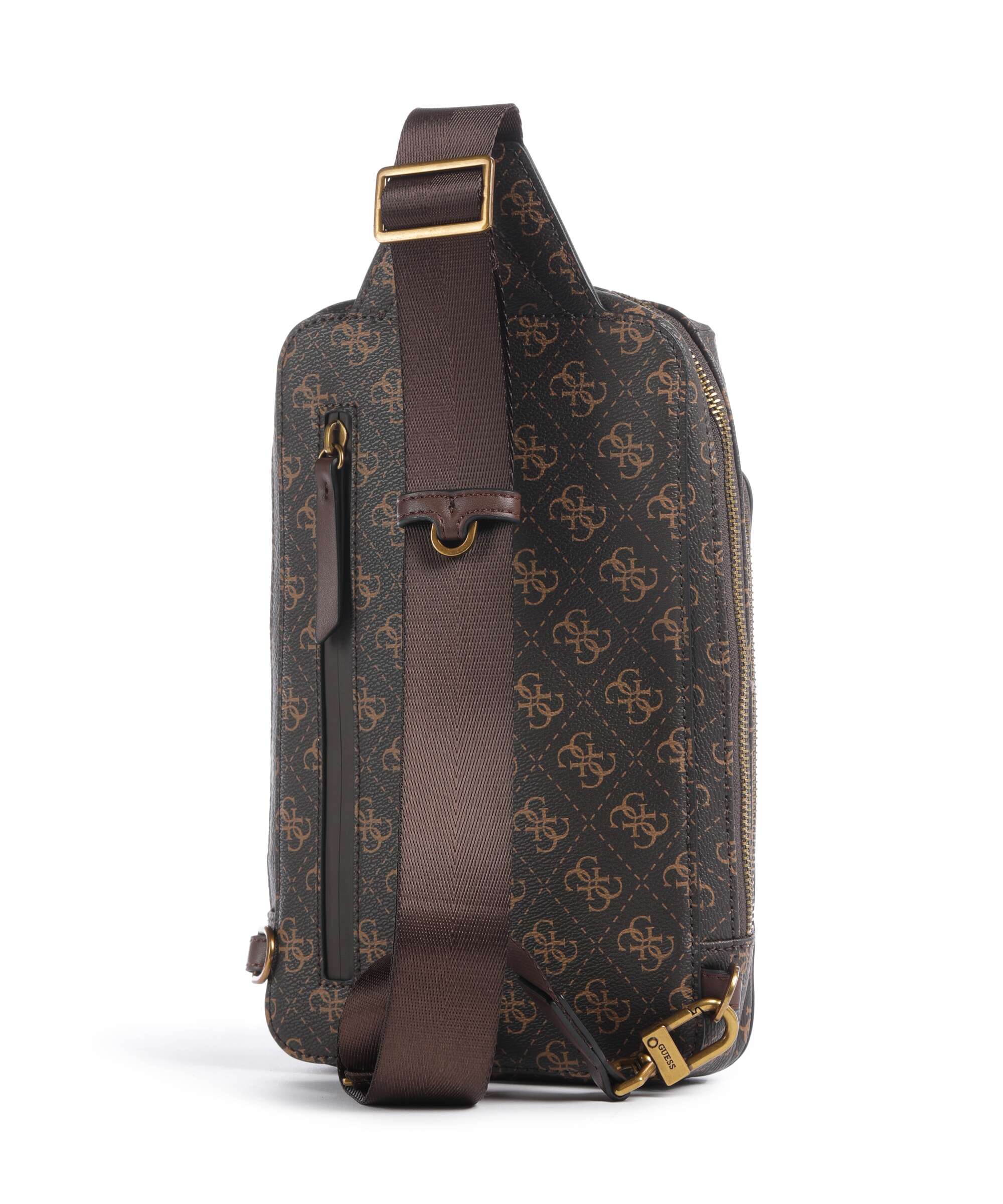 Guess Milano Sling rugzak brown/ochre/burgundy - Image 2