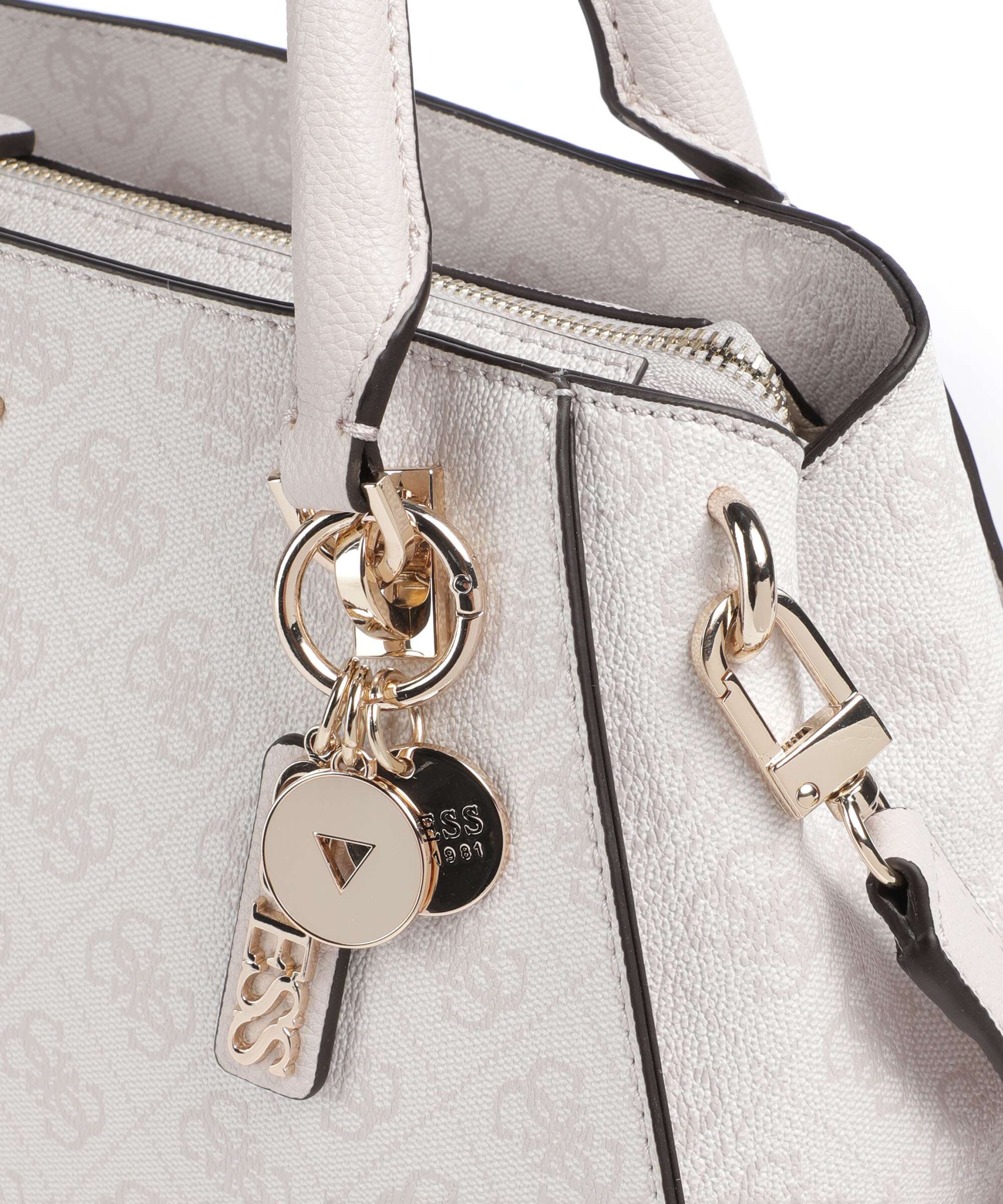 Guess Noelle 4G Logo Handtas white logo - Image 4