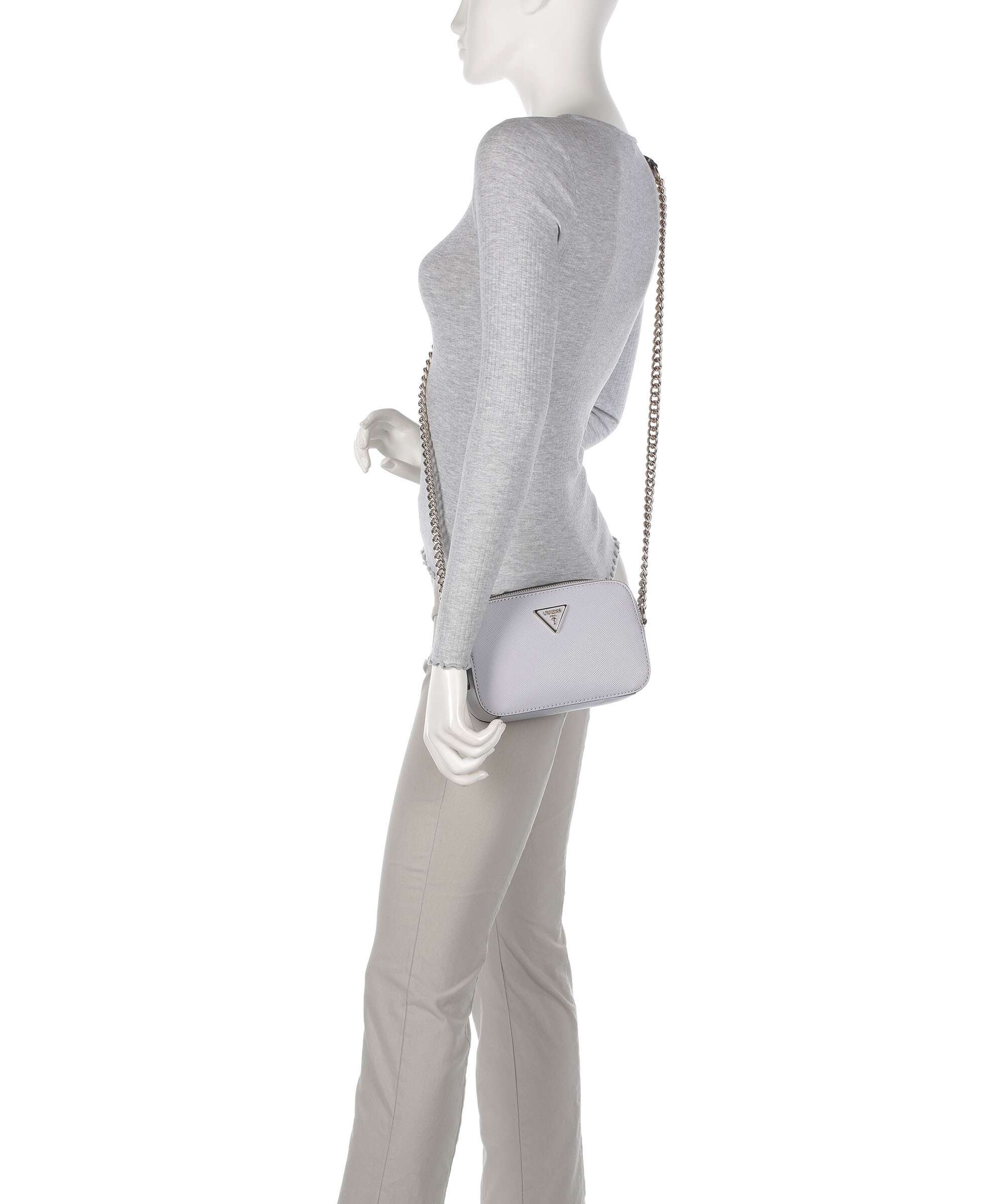 Guess Noelle Crossbody tas lavendar/grey - Image 3