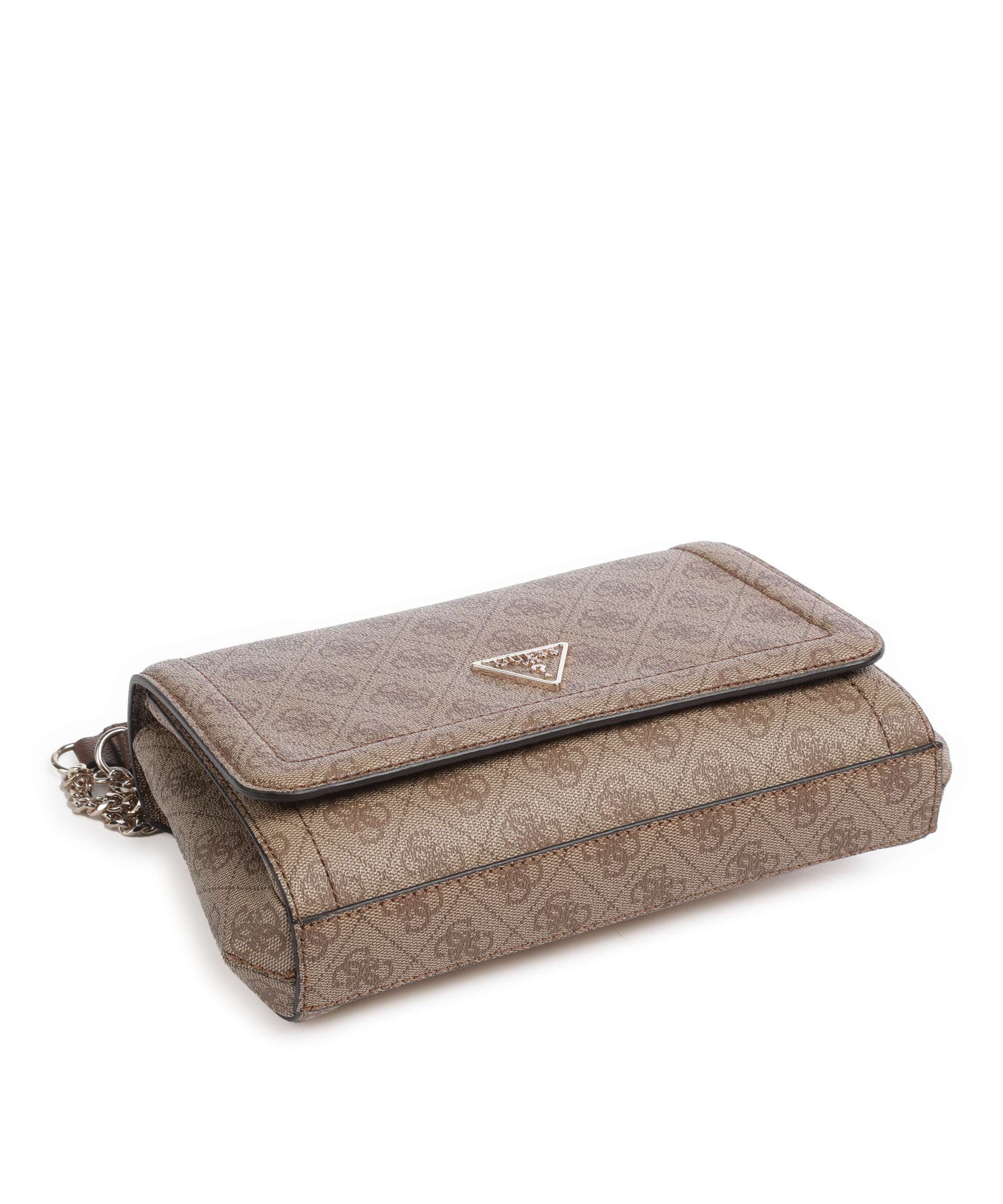 Guess Noelle Schoudertas latte logo/brown - Image 6