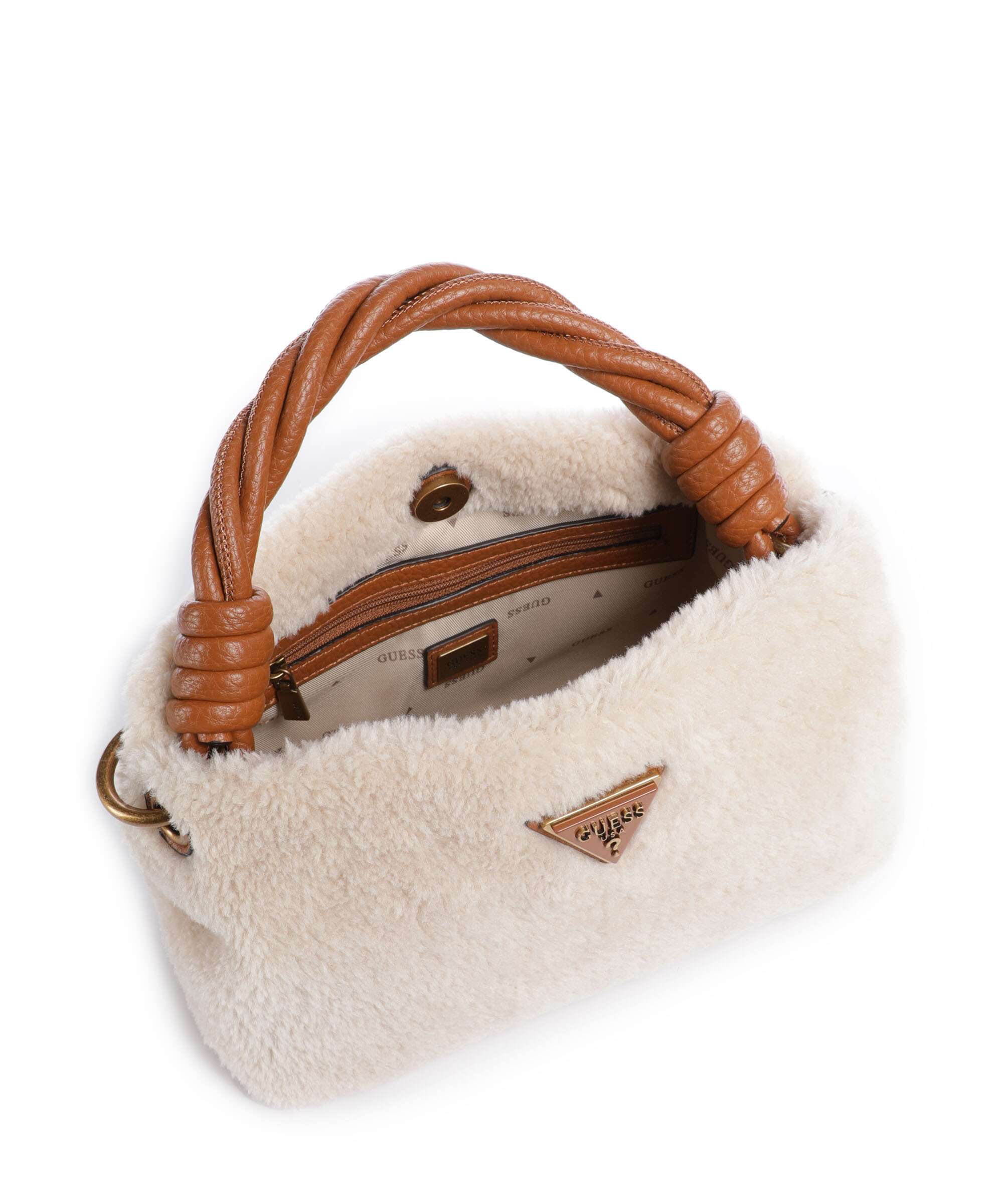 Guess Shaida Handtas natural/cognac - Image 6