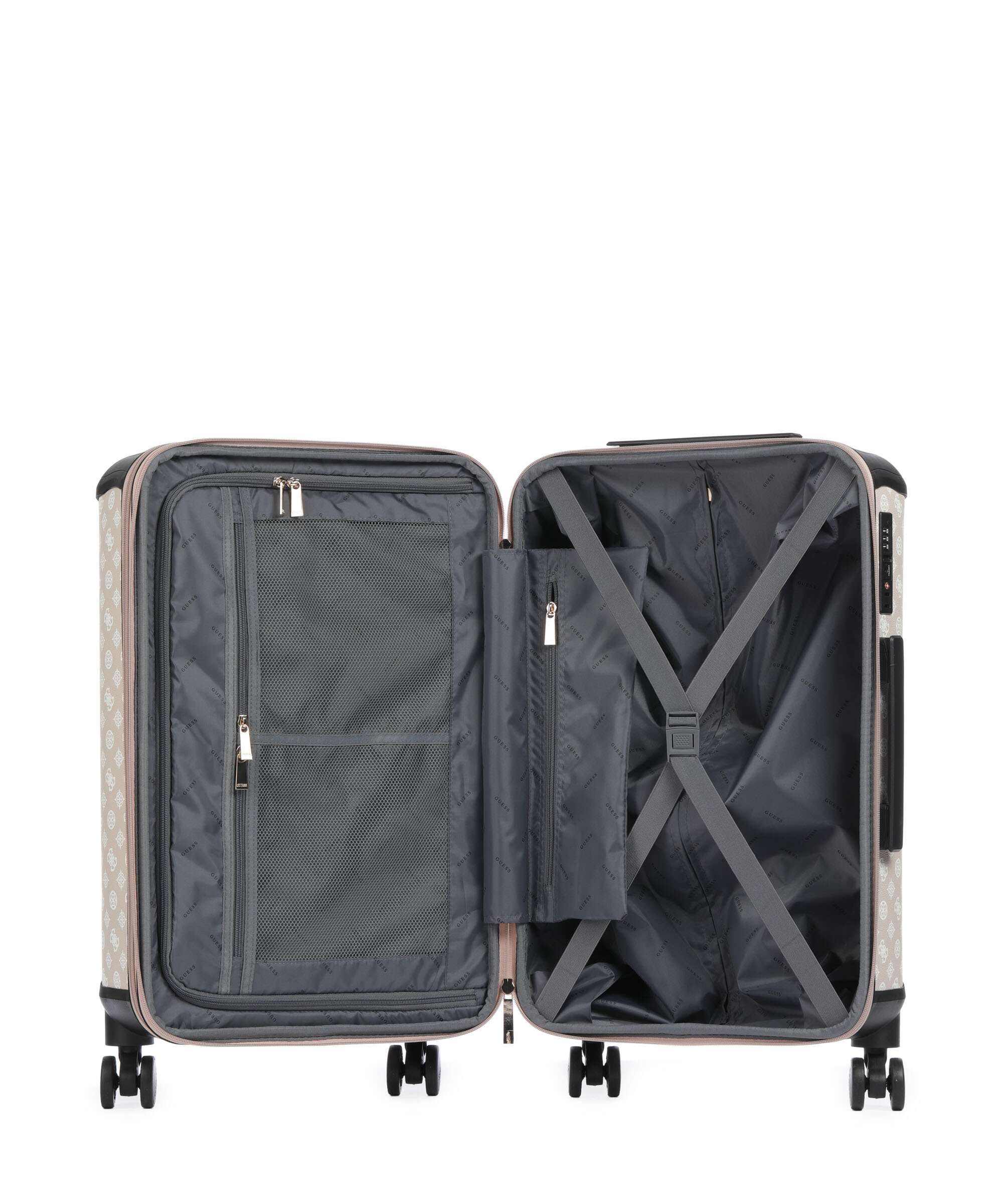 Guess Wilder Trolley (4 wielen) beige/white - Image 6