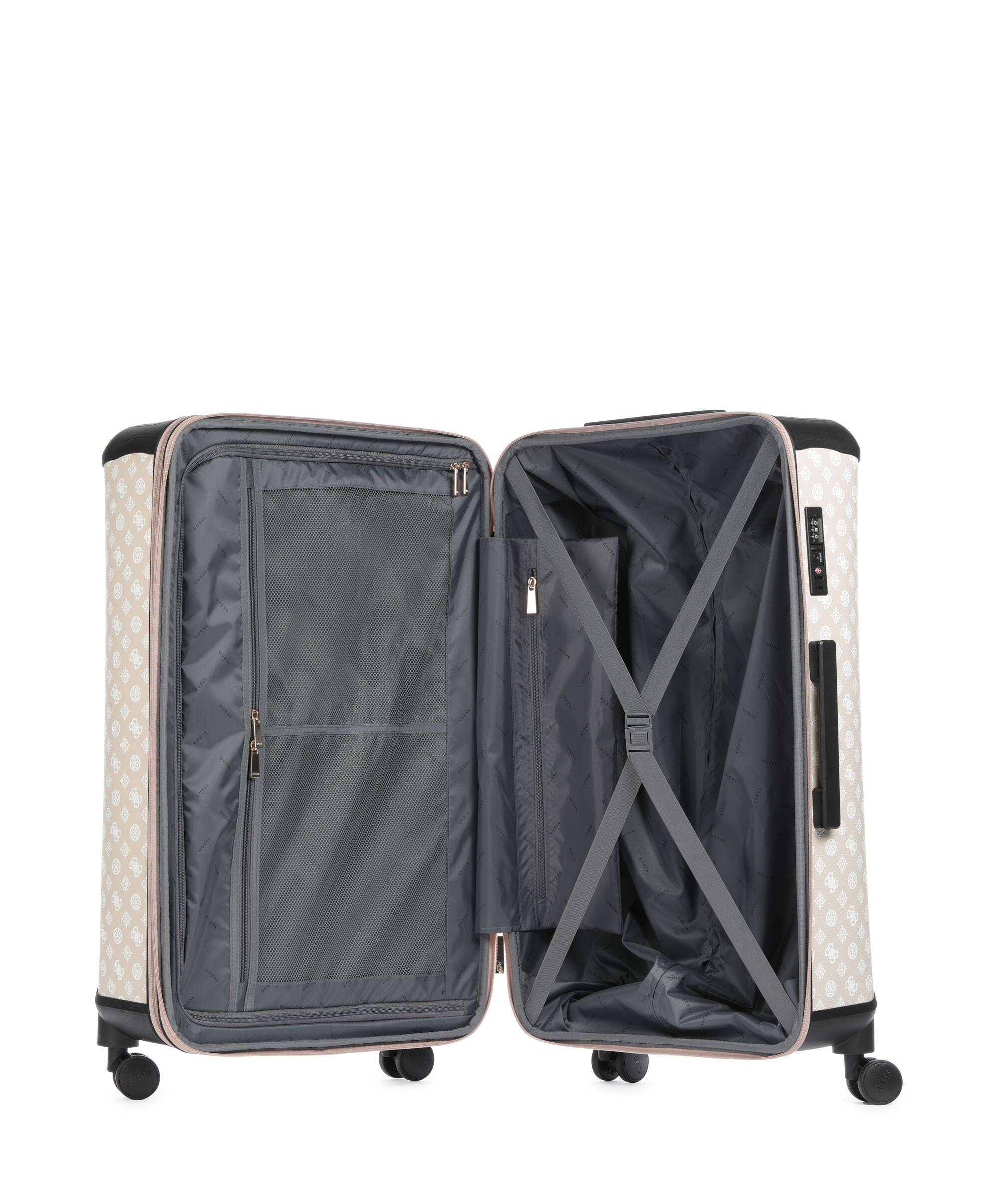 Guess Wilder Trolley (4 wielen) beige/white - Image 6