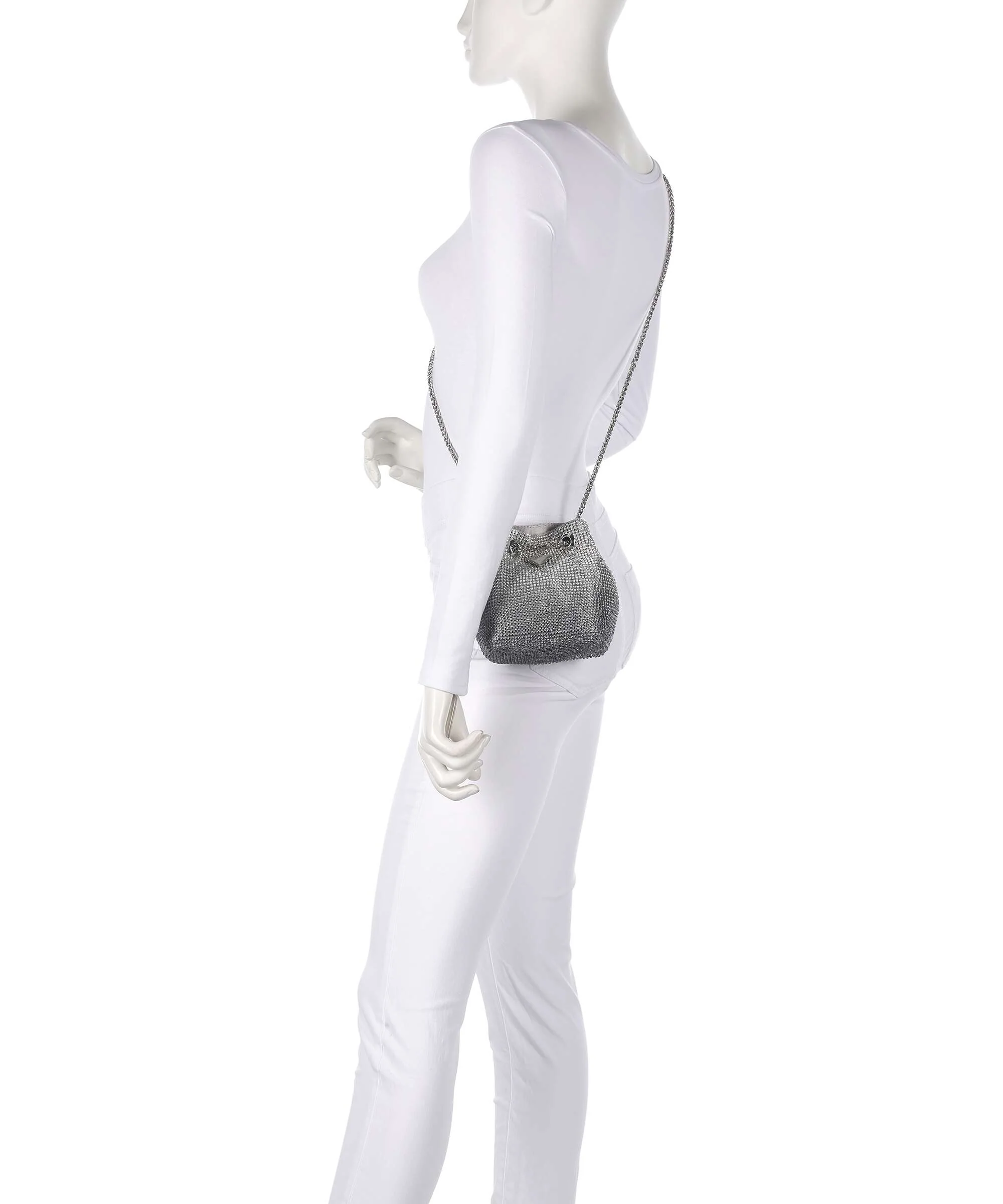 Guess Zalina Schoudertas silver - Image 4