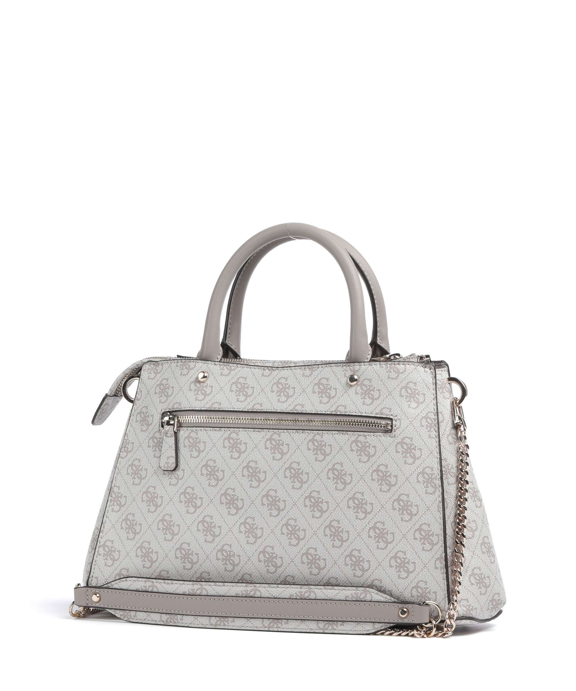 Guess Zamira Handtas dark taupe logo - Image 2