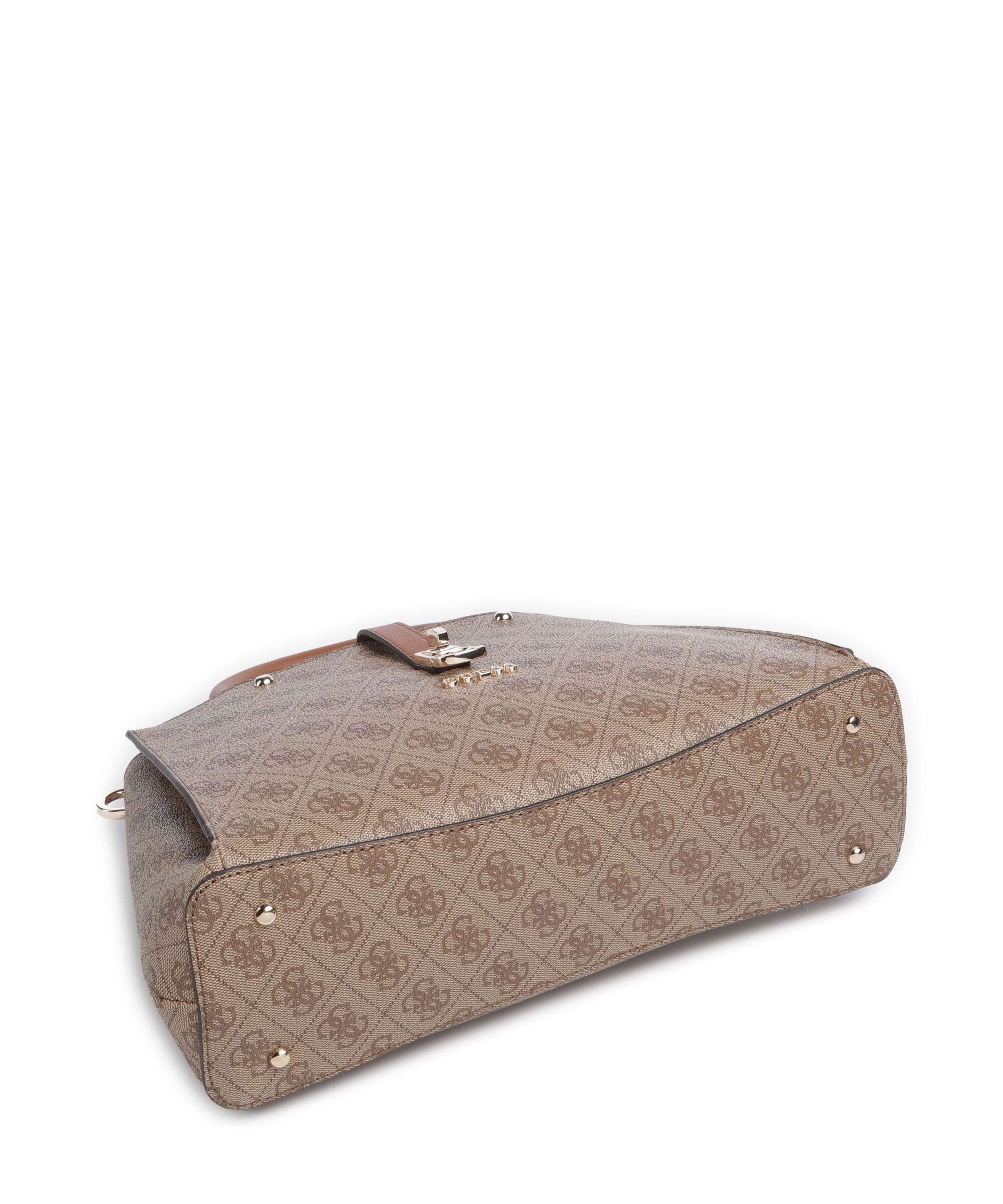 Guess Zamira Handtas latte logo - Image 5