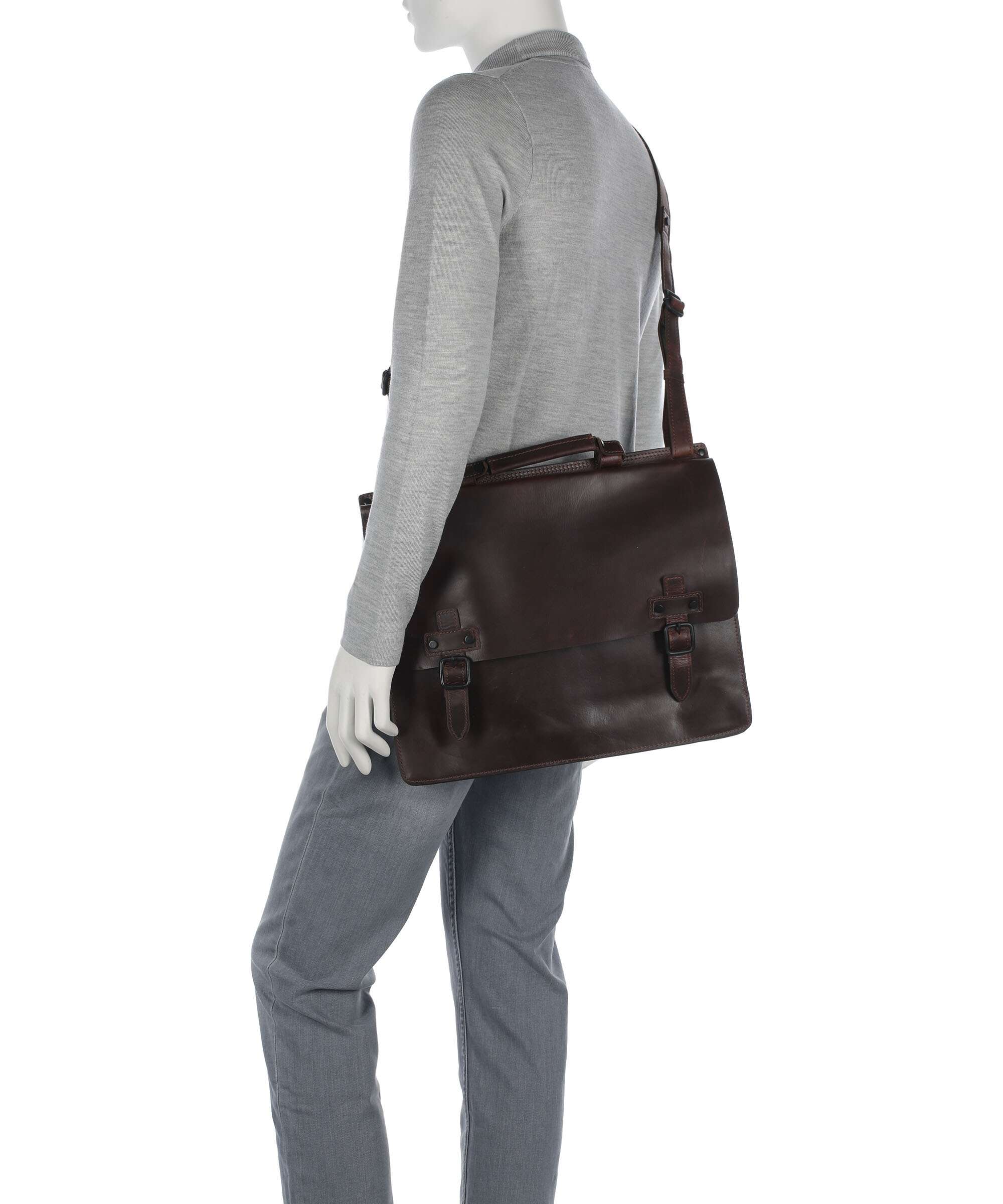 Harold's Aberdeen Aktetas braun - Image 3