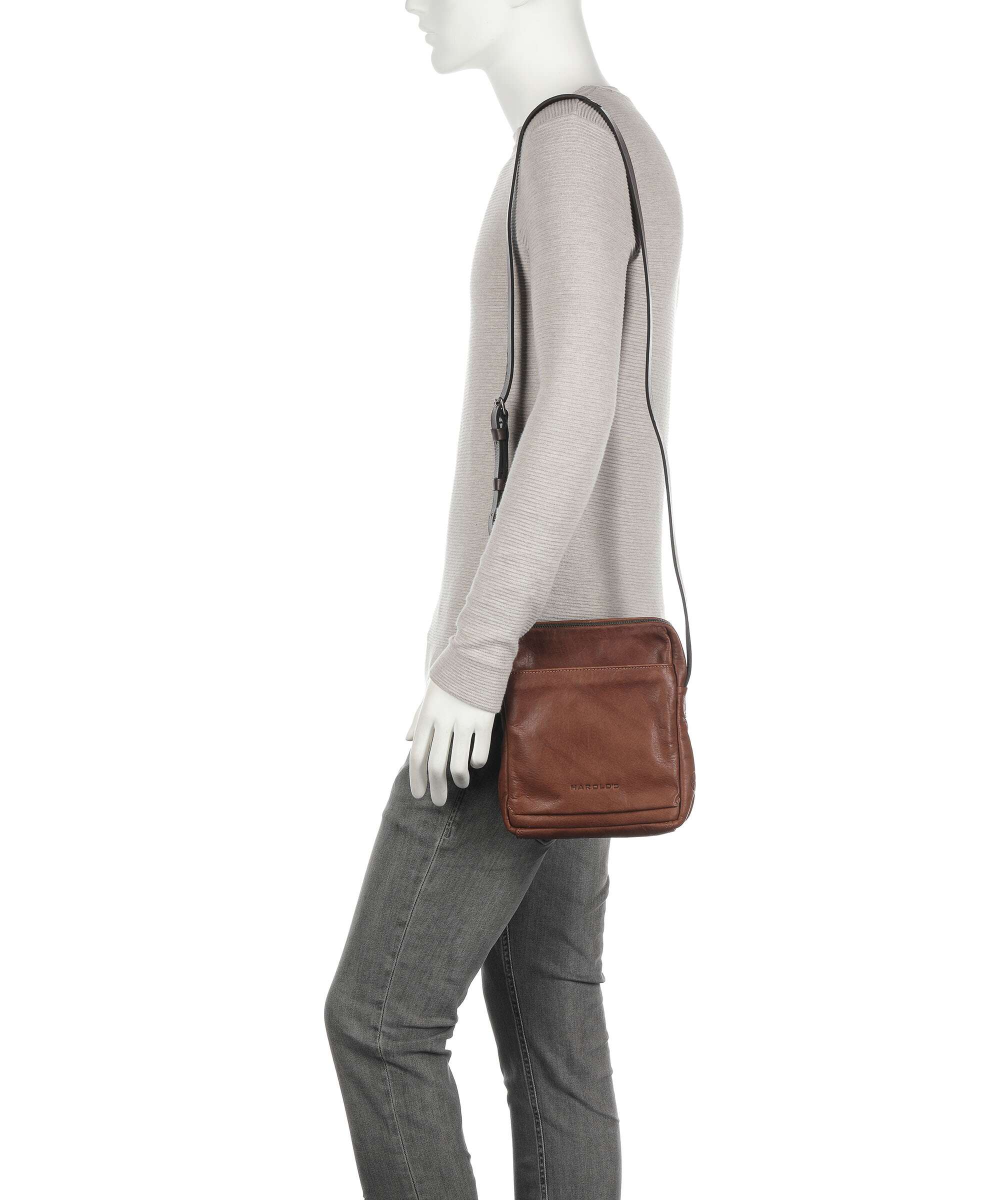 Harold's Ivy Lane Crossbody tas cognac - Image 3