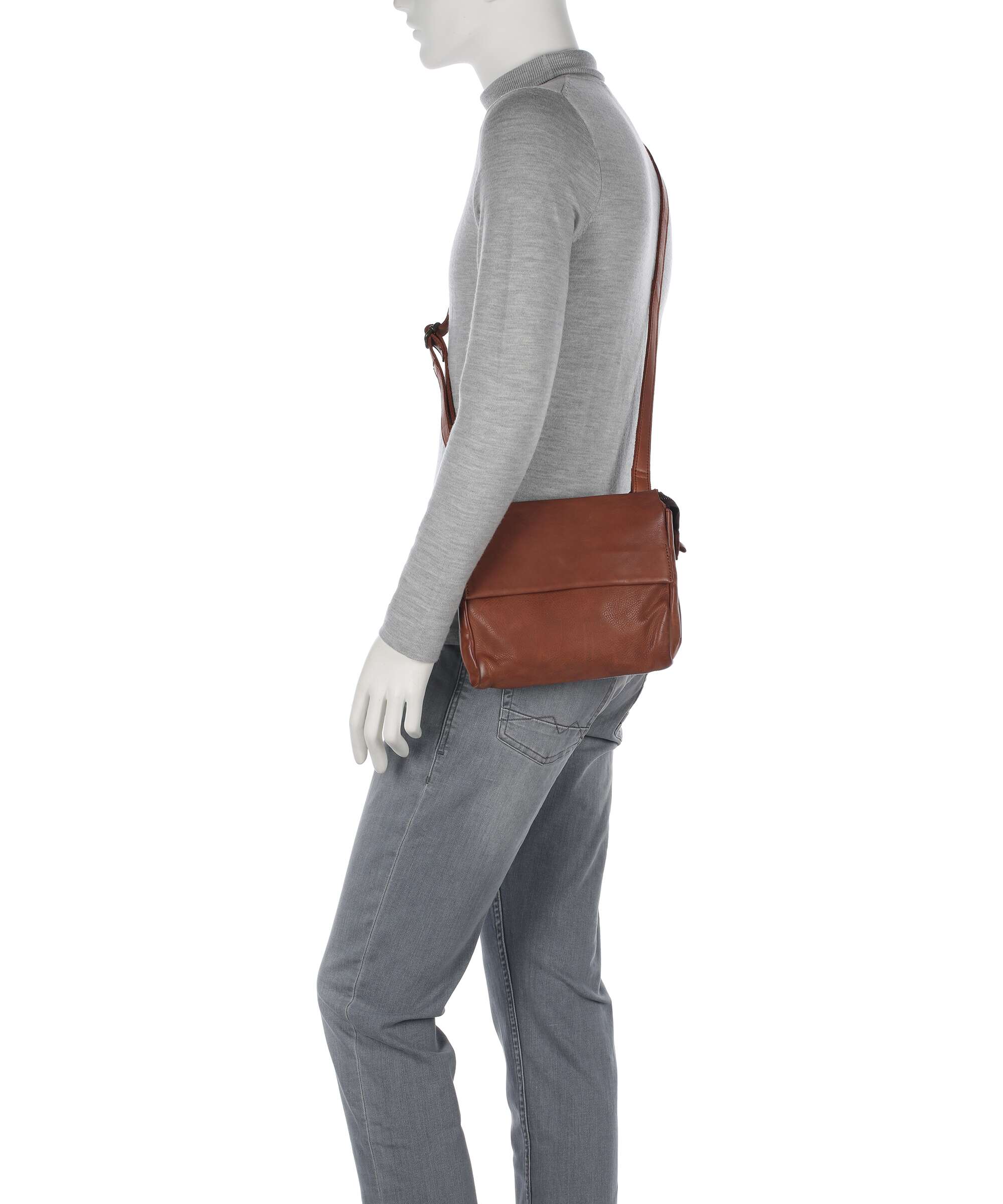 Harold's Submarine Crossbody tas cognac - Image 3