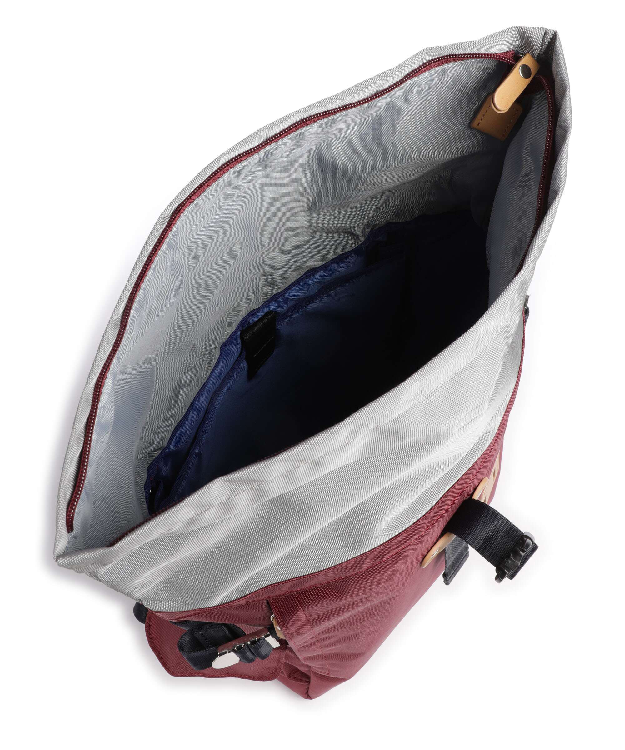 Harvest Label Norikura 2.0 Rolltop rugzak burgundy - Image 6