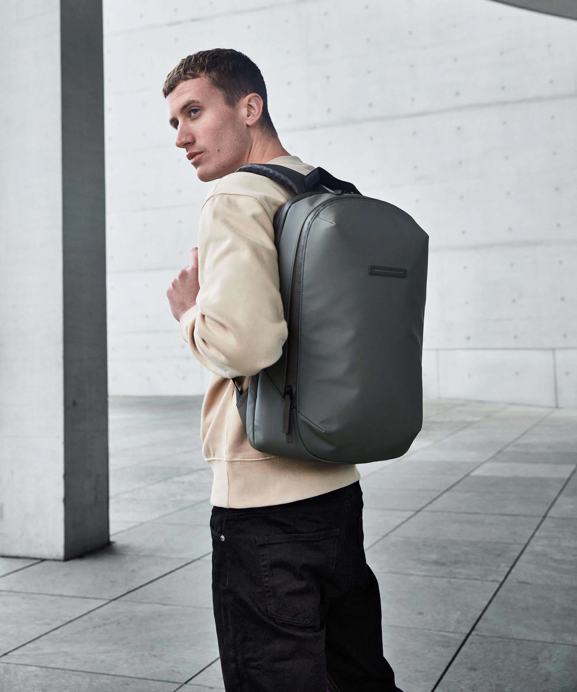 Horizn Studios Gion S Laptop rugzak dark olive - Image 3