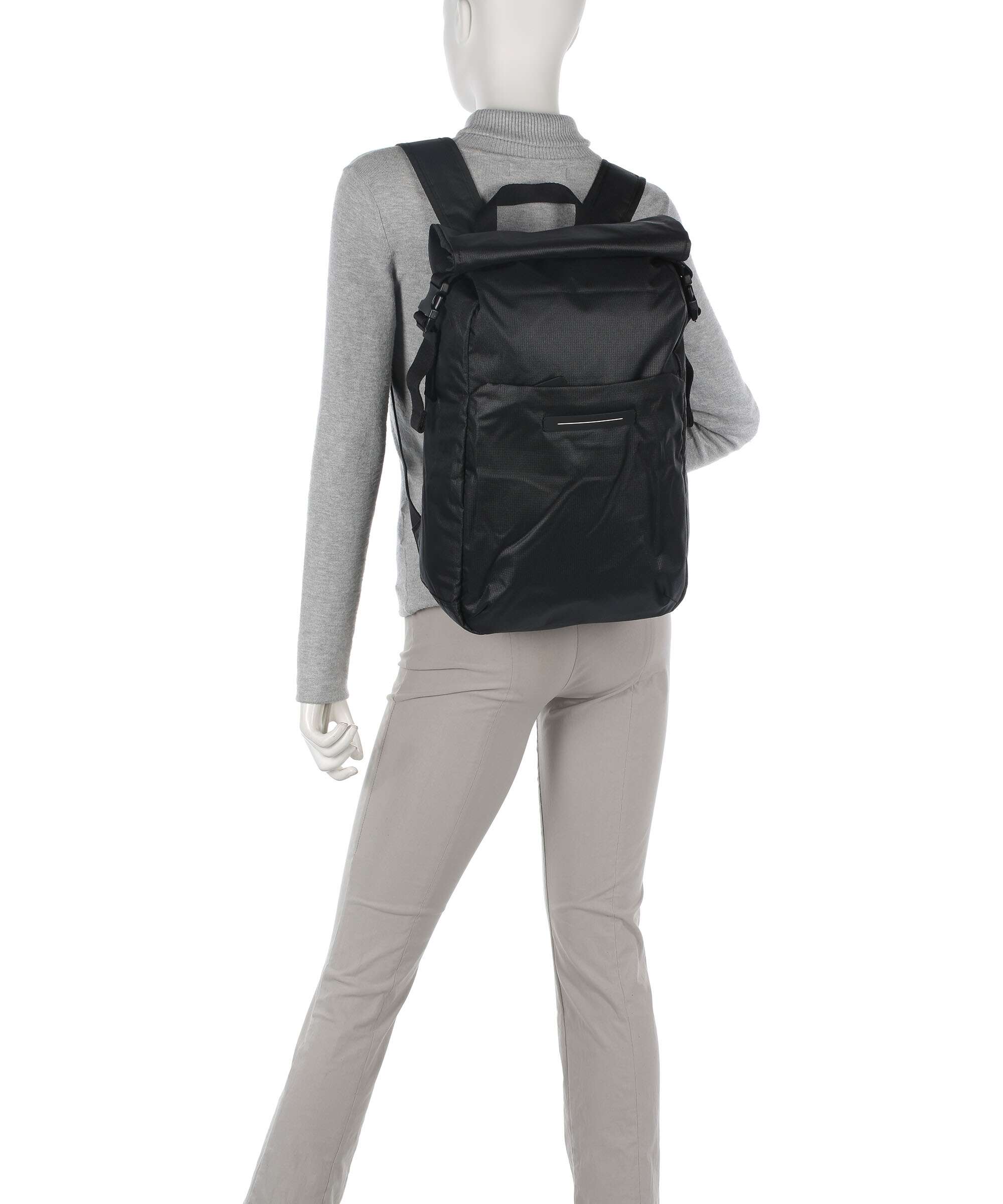 Horizn Studios Shibuya Rolltop rugzak all black - Image 3