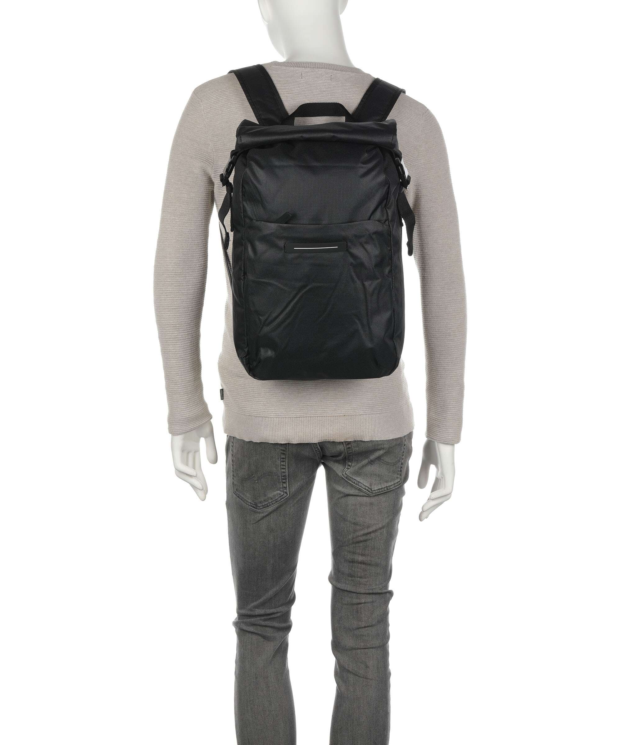 Horizn Studios Shibuya Rolltop rugzak all black - Image 4
