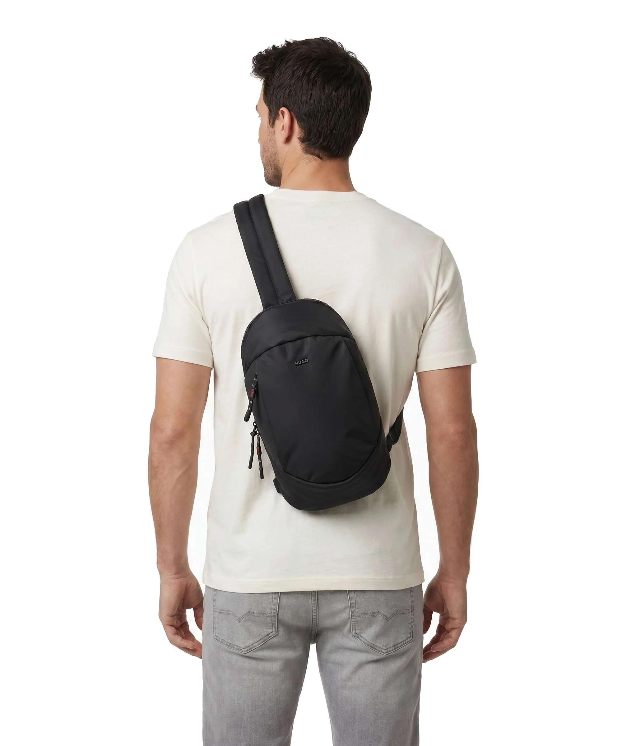 Hugo Ayden Sling rugzak black - Image 3