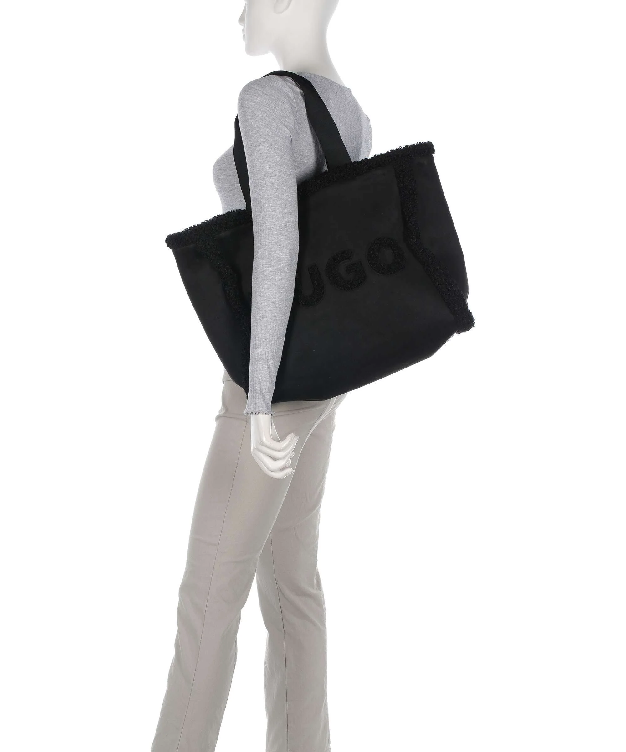 Hugo Becky Boodschappentas black - Image 3