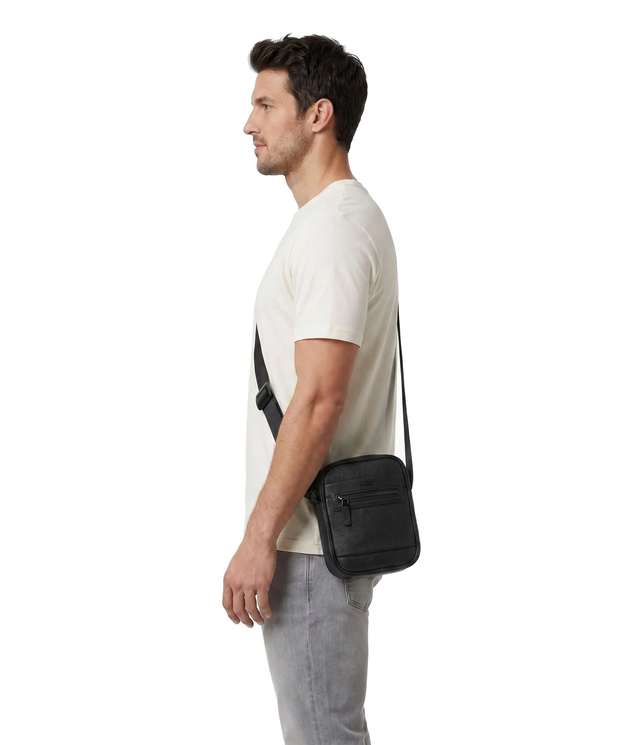Hugo Huke Crossbody tas black - Image 3