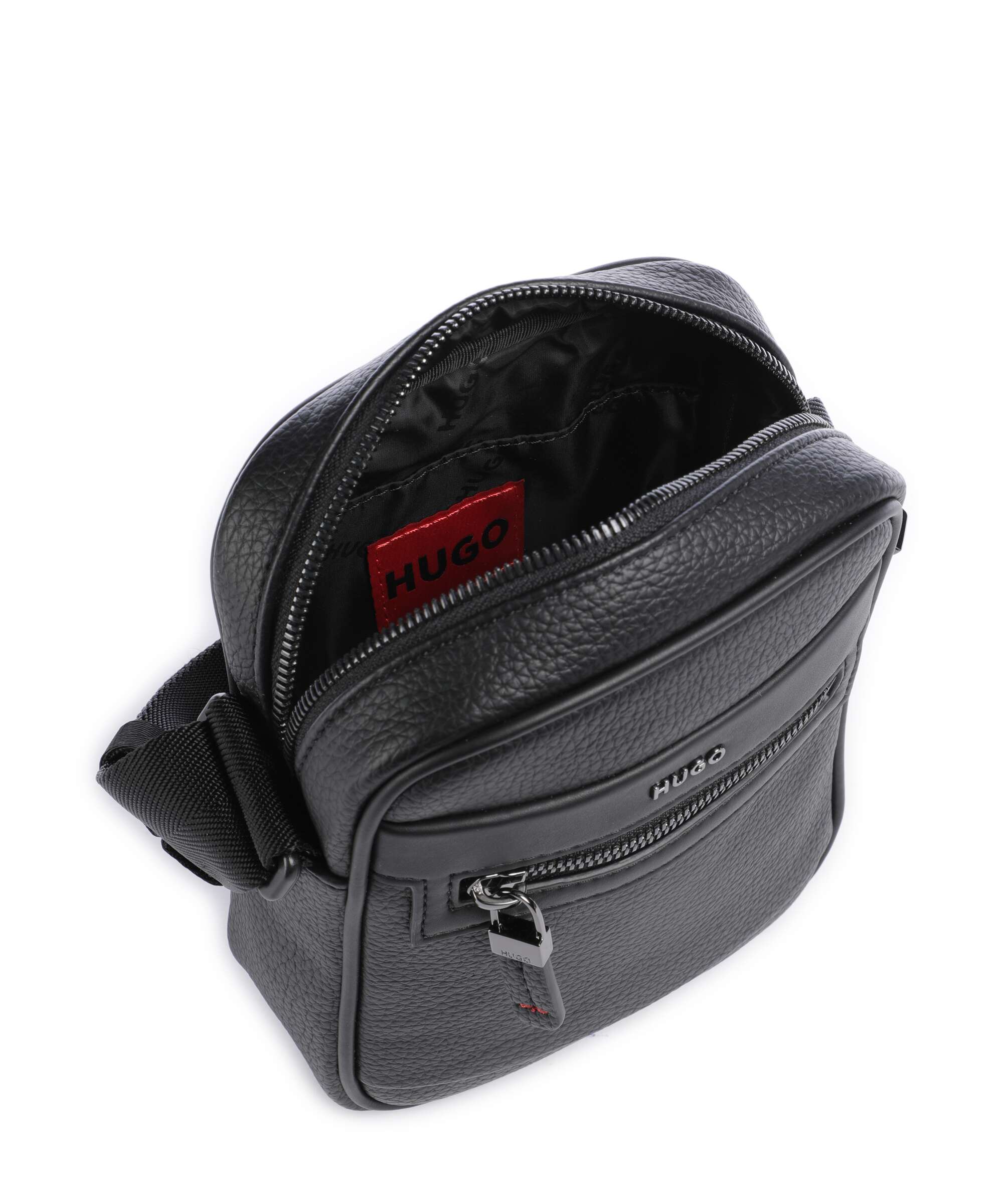 Hugo Huke Crossbody tas black - Image 5
