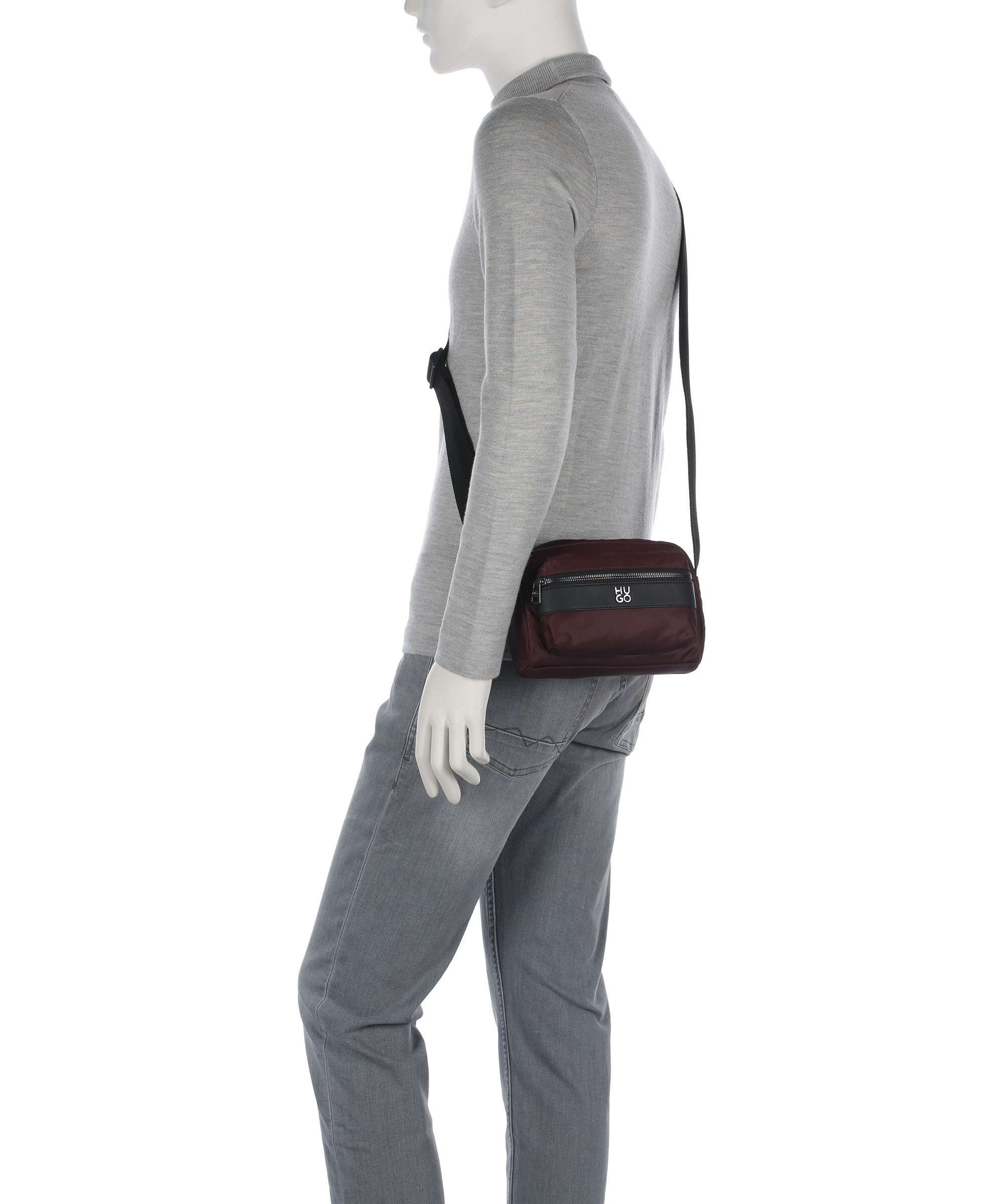 Hugo Quantic Crossbody tas open brown - Image 3