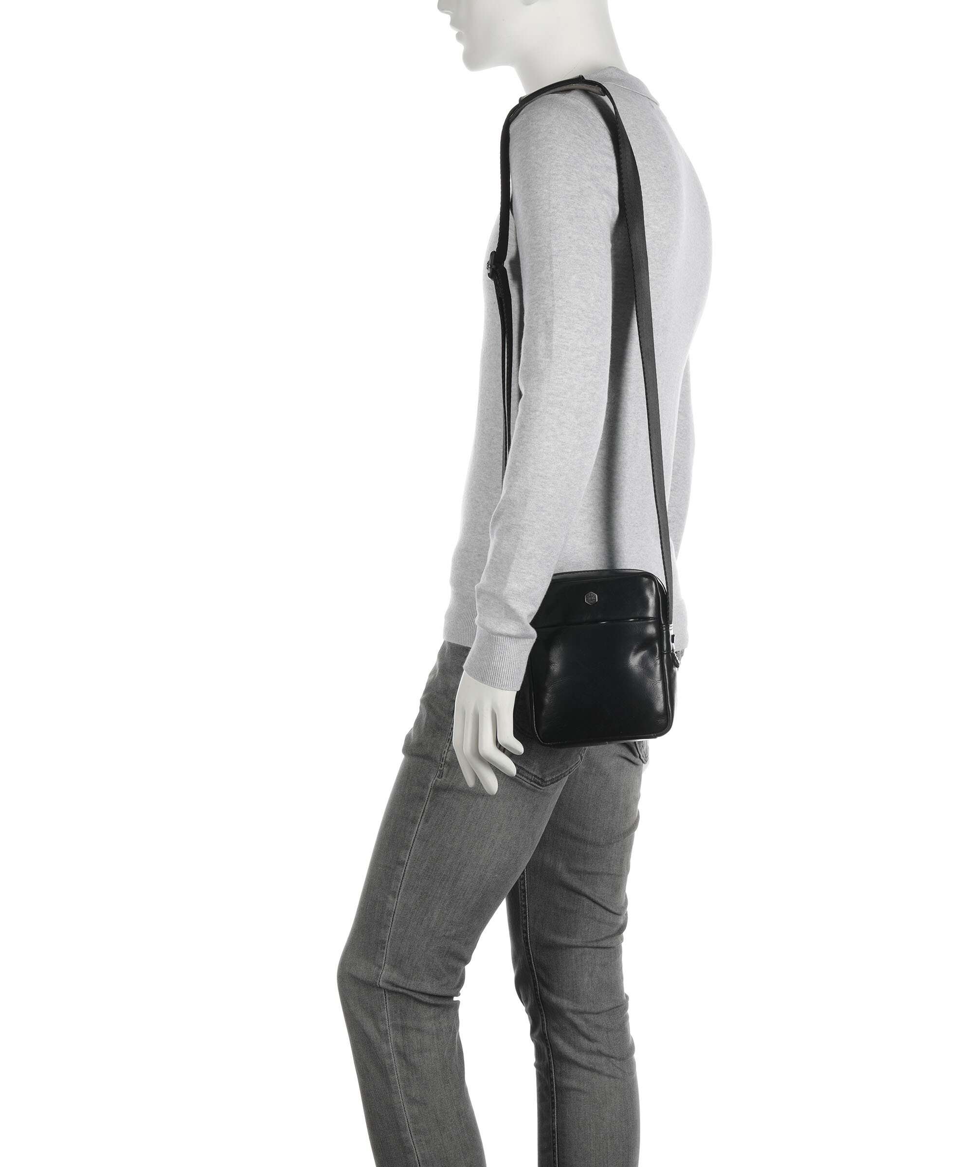 Jekyll & Hide Montana Crossbody tas black - Image 3