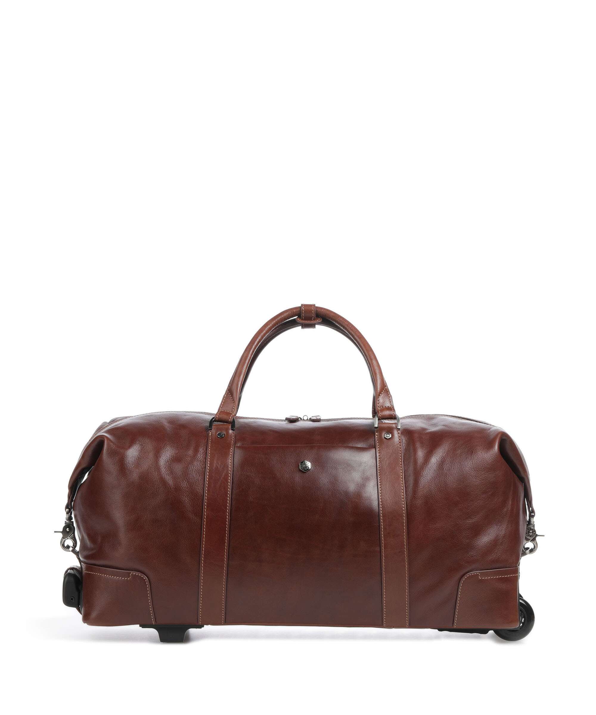 Jekyll & Hide Oxford Reistas met wielen tobacco