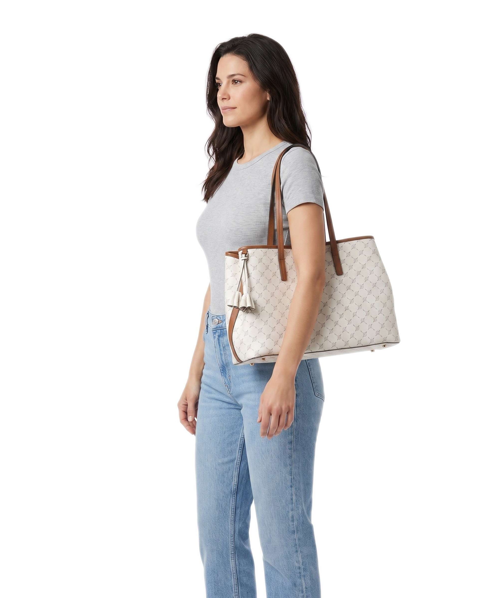 JOOP! Cortina 1.0 Imogen Boodschappentas offwhite - Image 3
