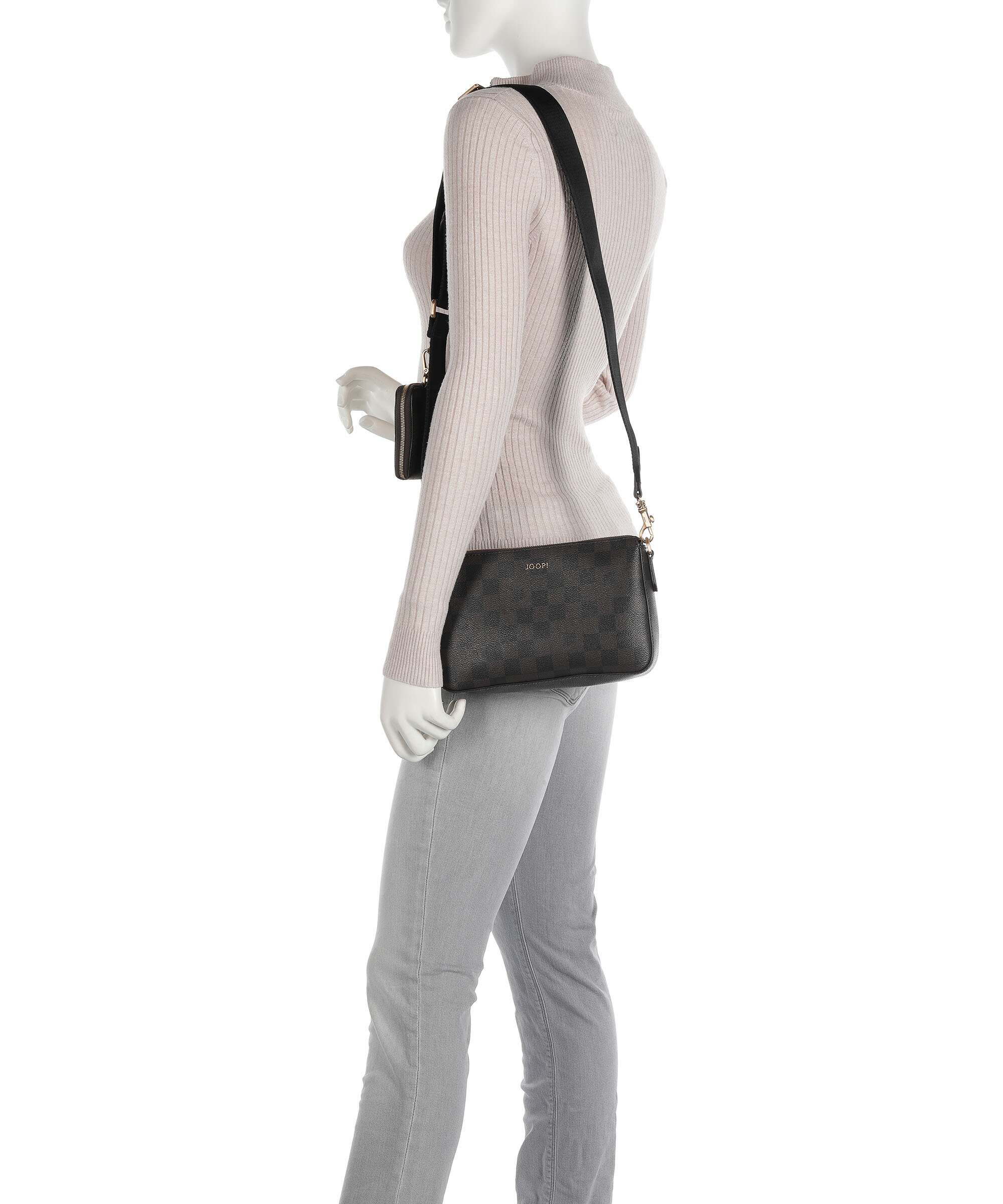 JOOP! Cortina Piazza Jasmina Crossbody tas seal brown - Image 3