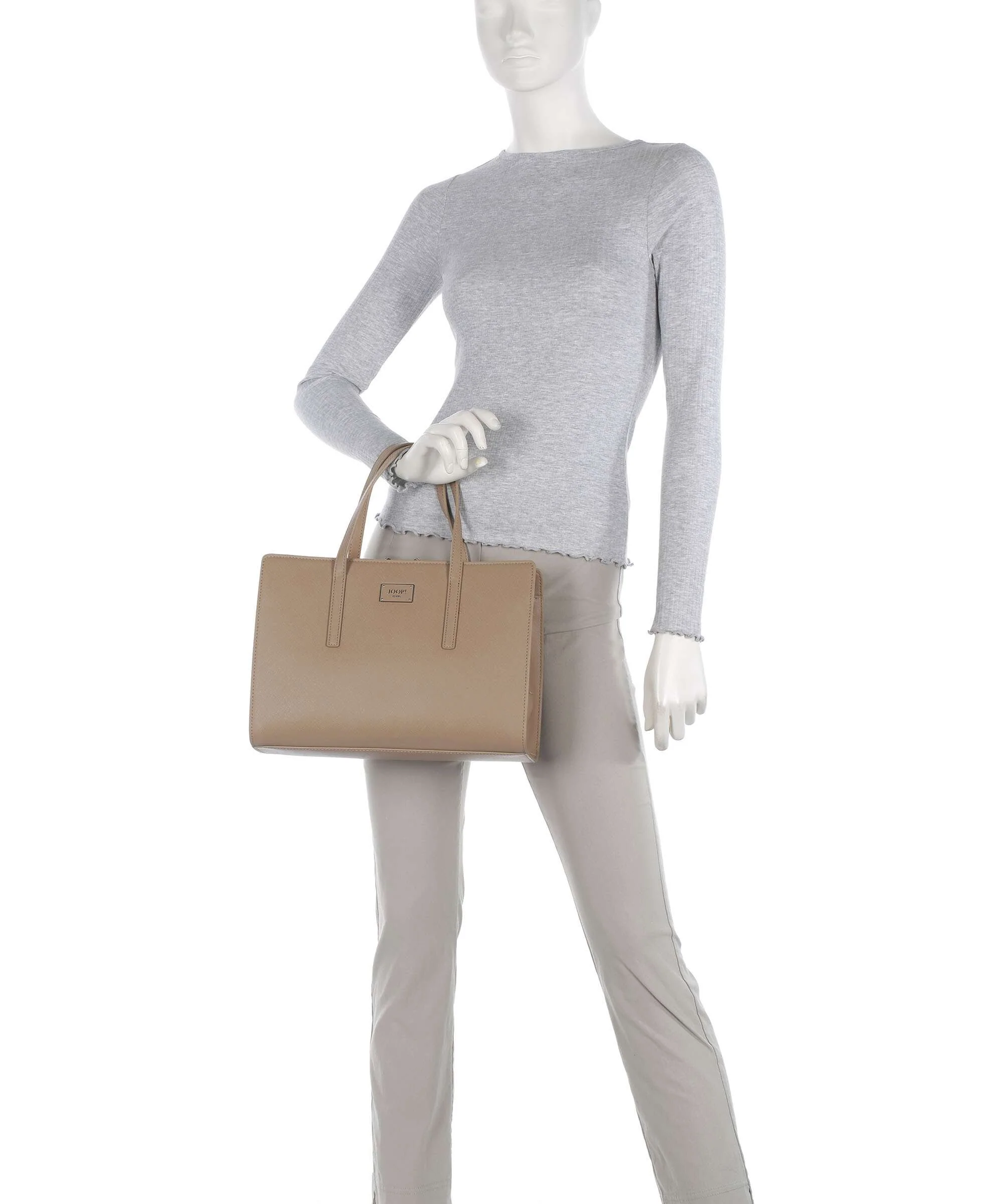 JOOP! Jeans Cofano Marika Boodschappentas sesame - Image 3