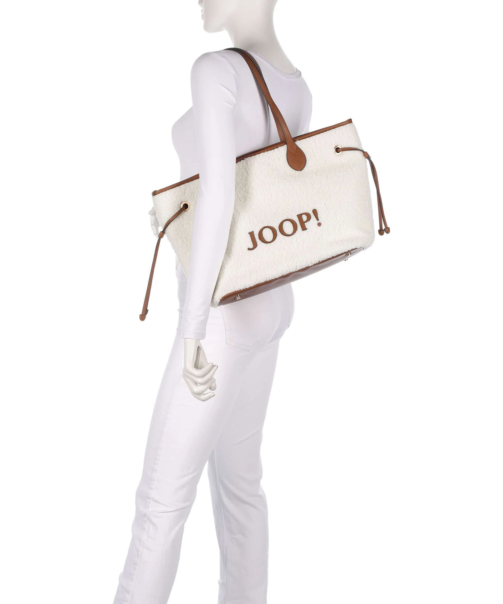 JOOP! Lanoso Lara Boodschappentas offwhite - Image 3