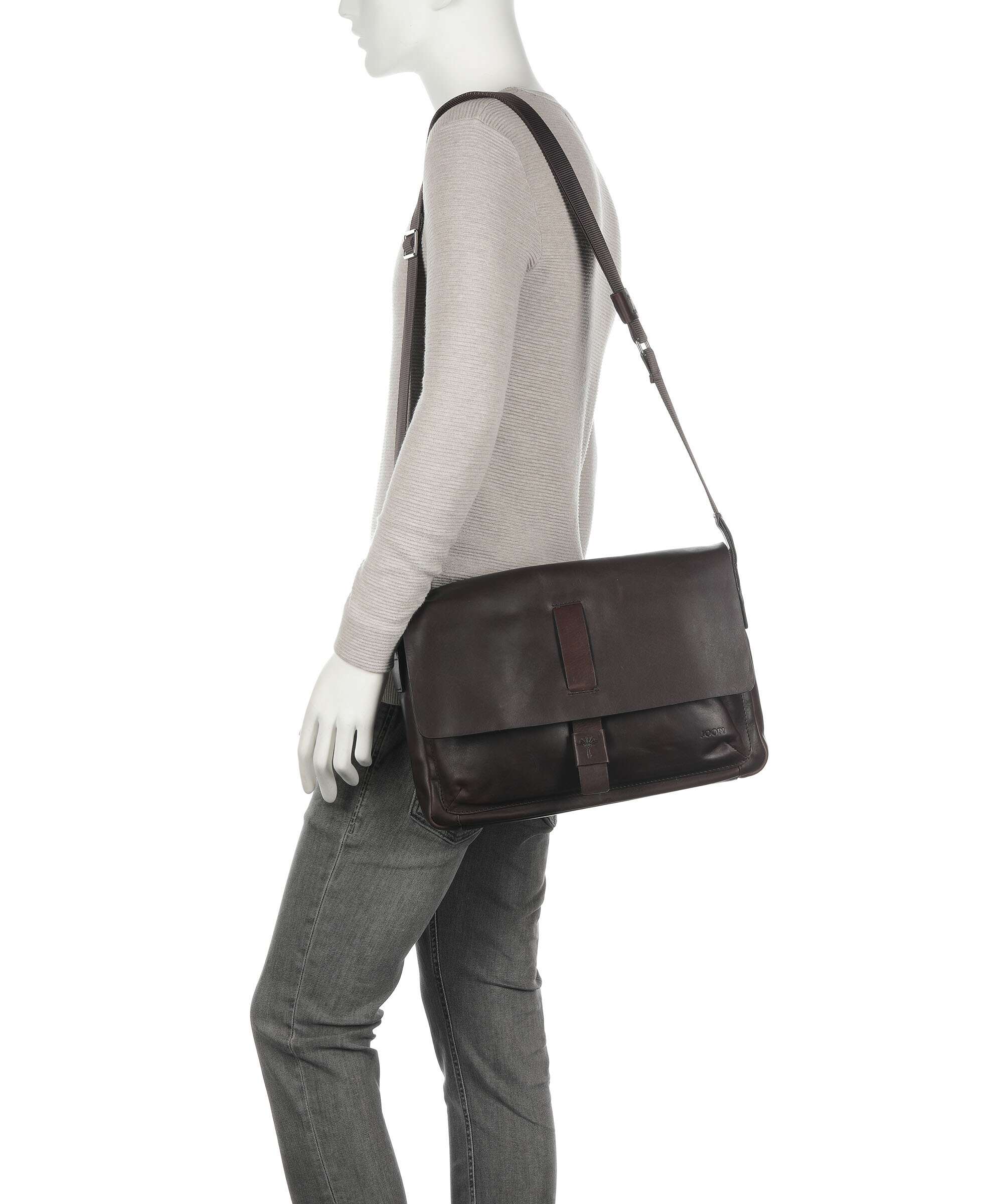 JOOP! Loreto Janis Koerierstas seal brown - Image 3